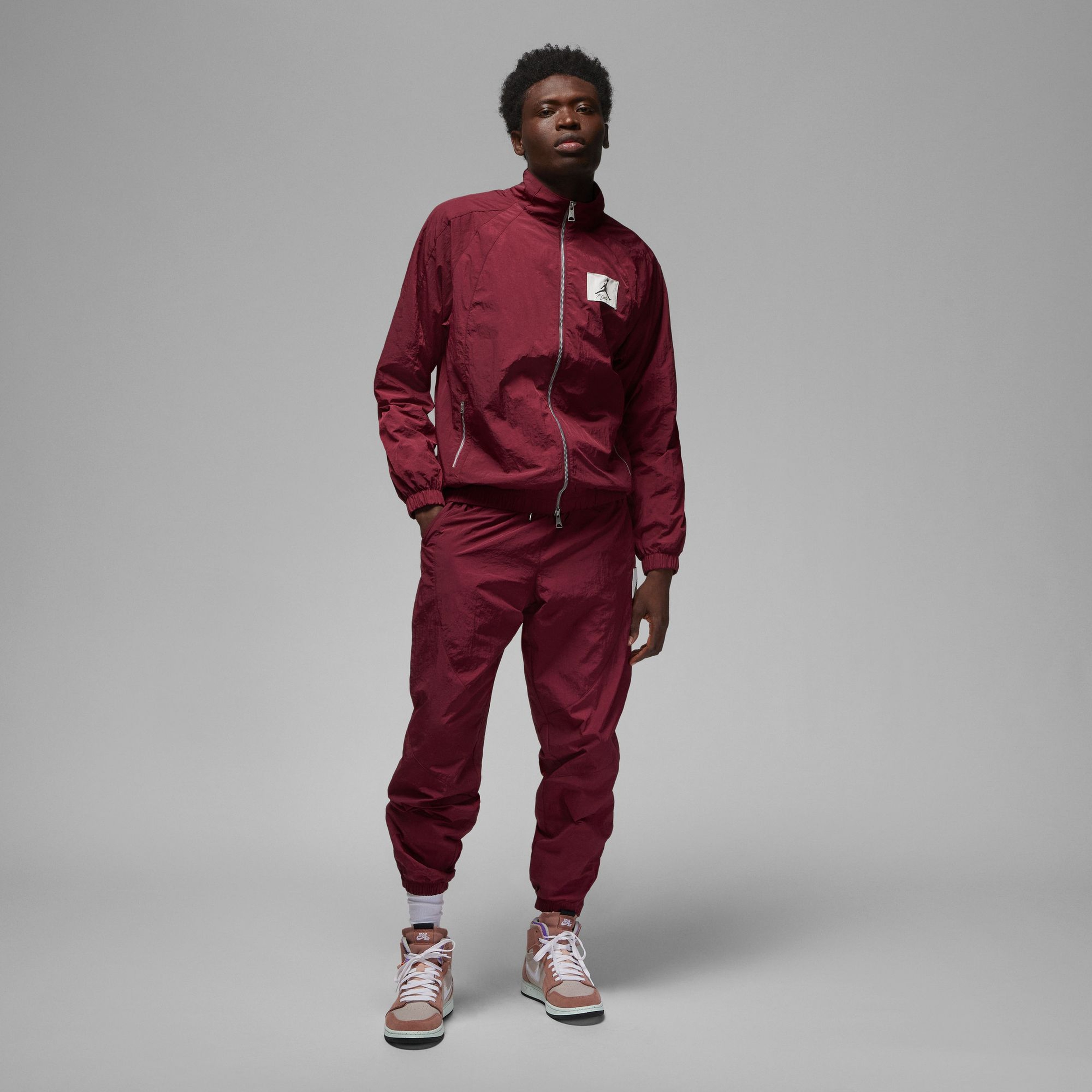 Jordan Essentials Erkek Bordo Eşofman Altı