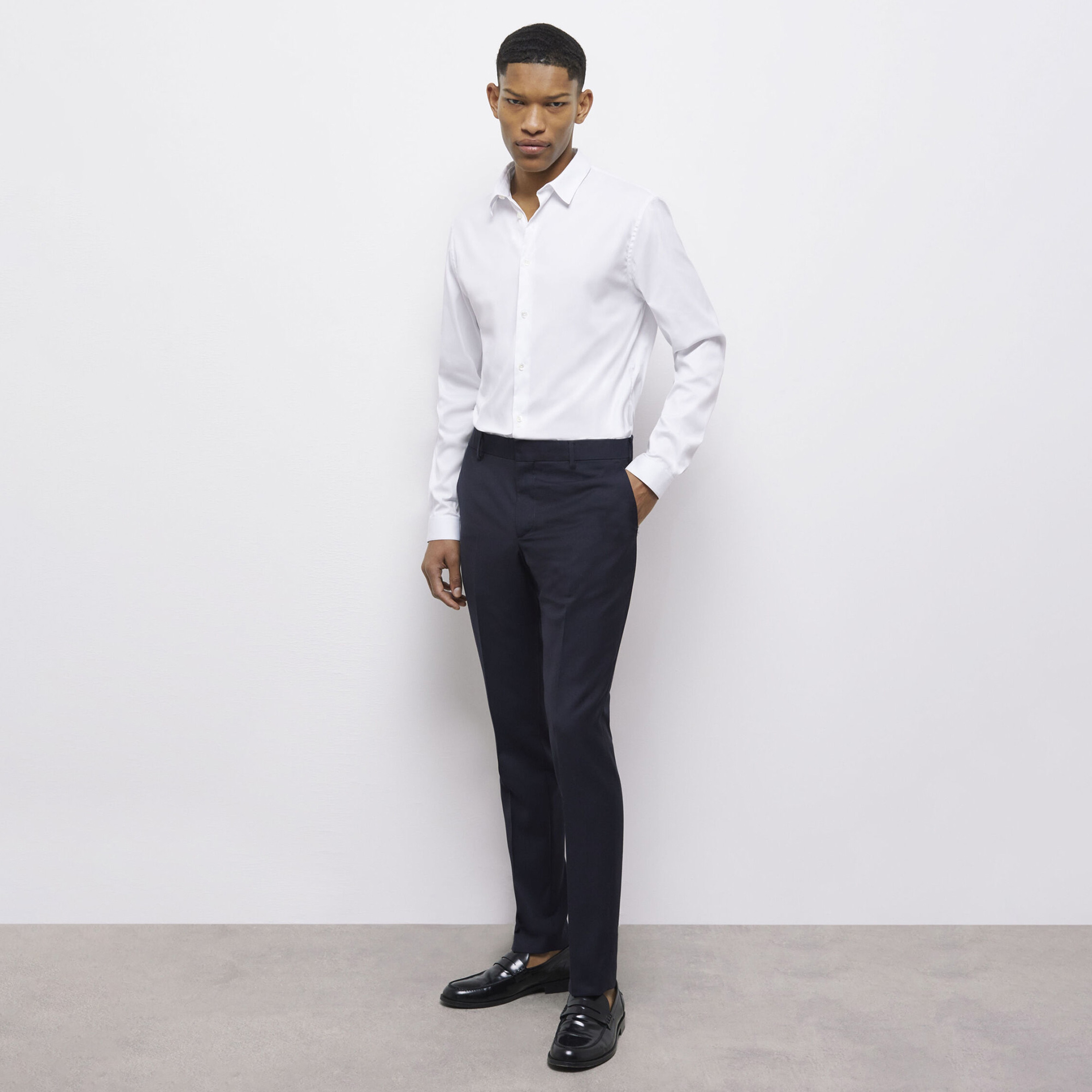 ERKEK FORMAL BEYAZ GÖMLEK