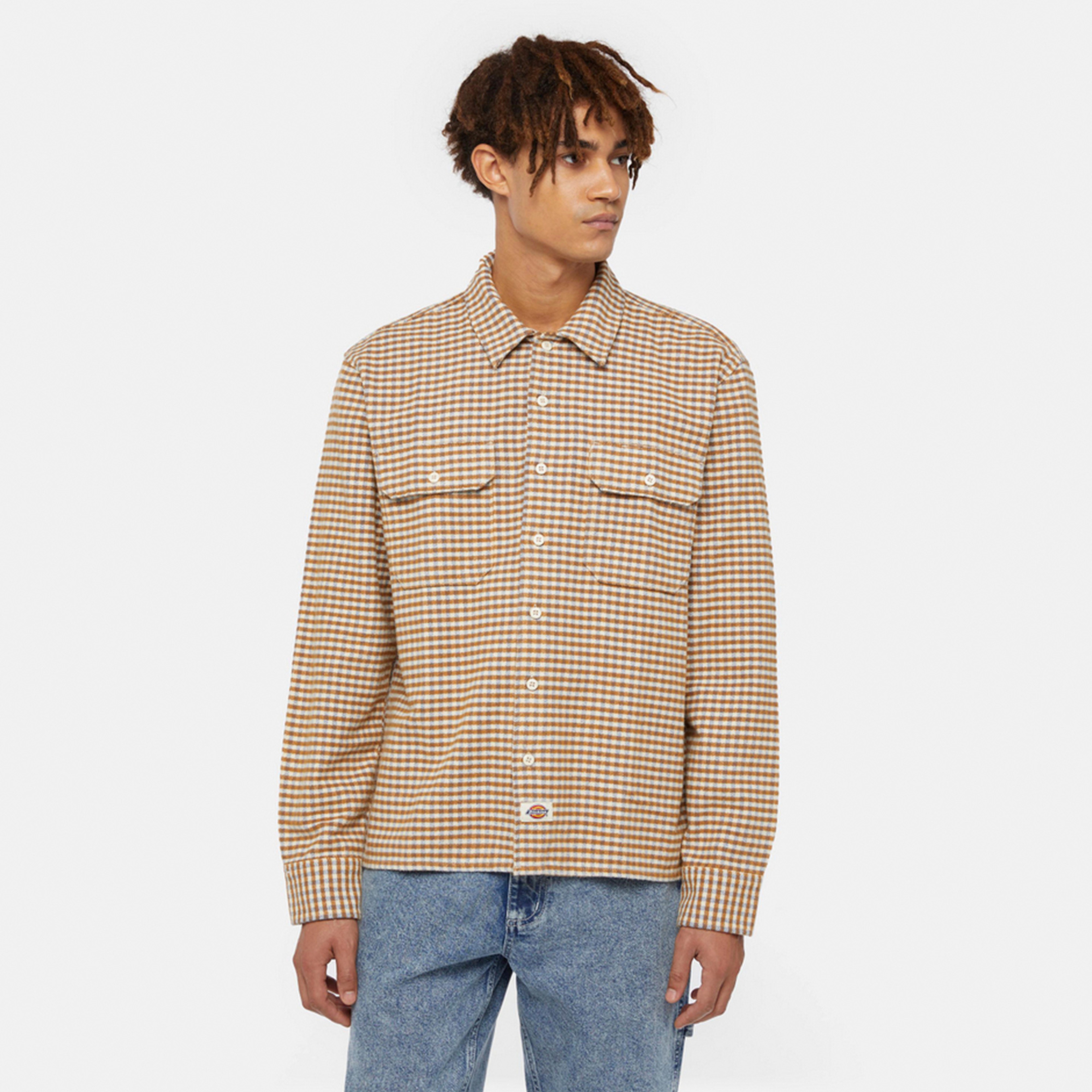 Dickies Frenchtown Erkek Bej Gömlek