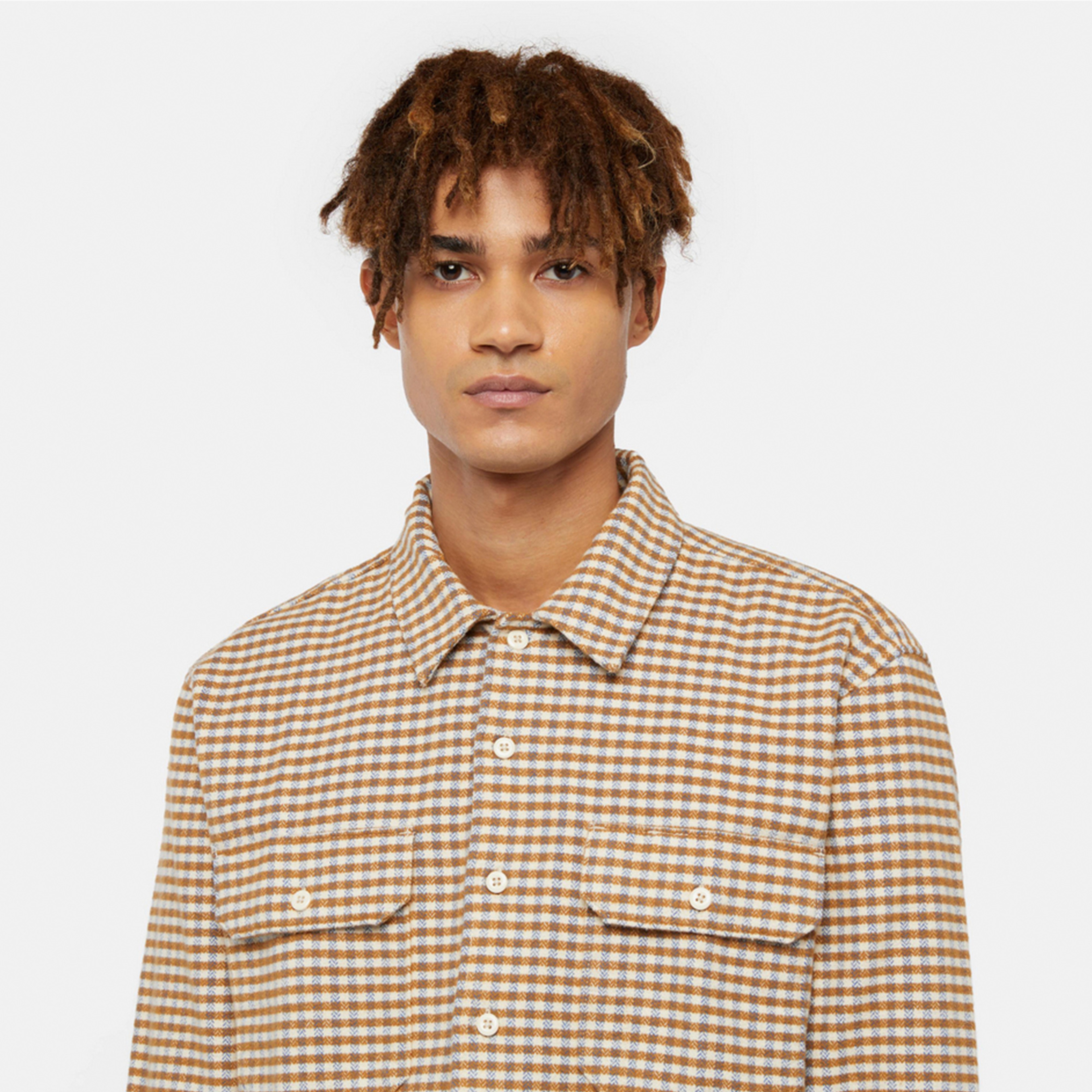 Dickies Frenchtown Erkek Bej Gömlek