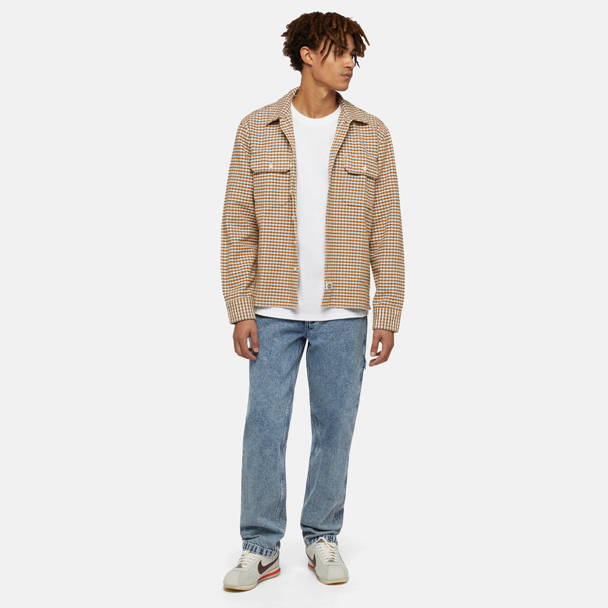 Dickies Frenchtown Erkek Bej Gömlek