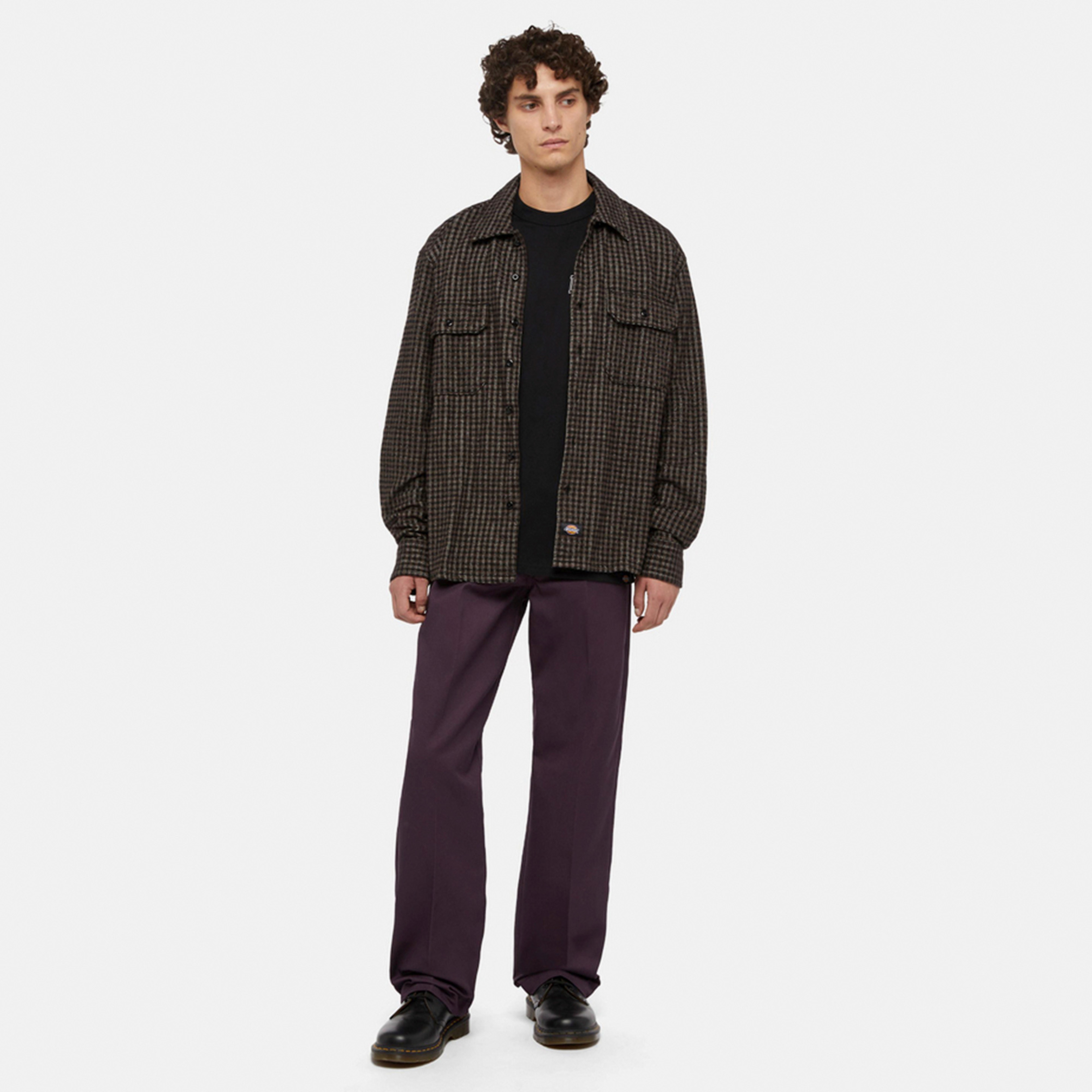 Dickies Frenchtown Erkek Siyah Gömlek