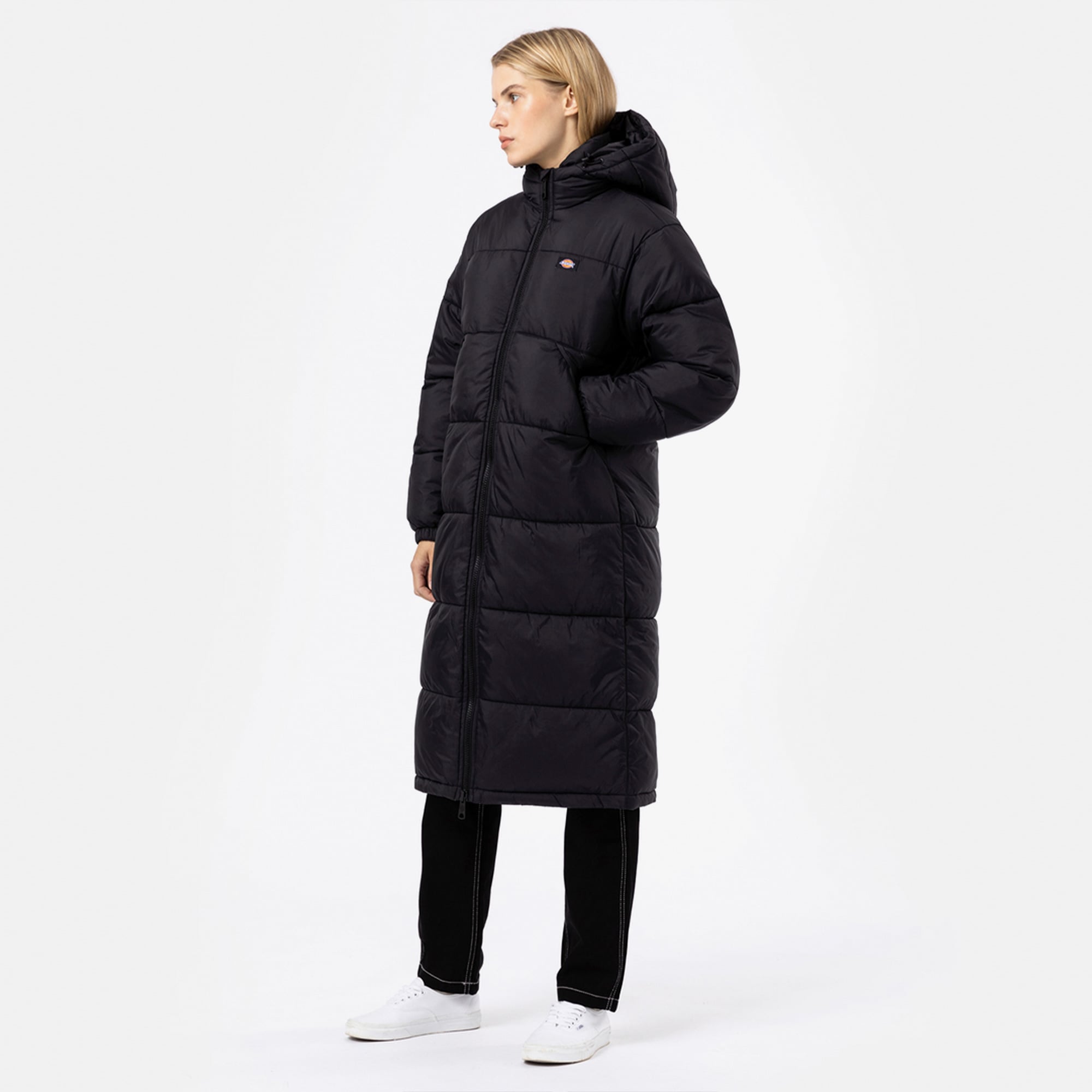 Dickies Alatna Long Kadın Siyah Mont