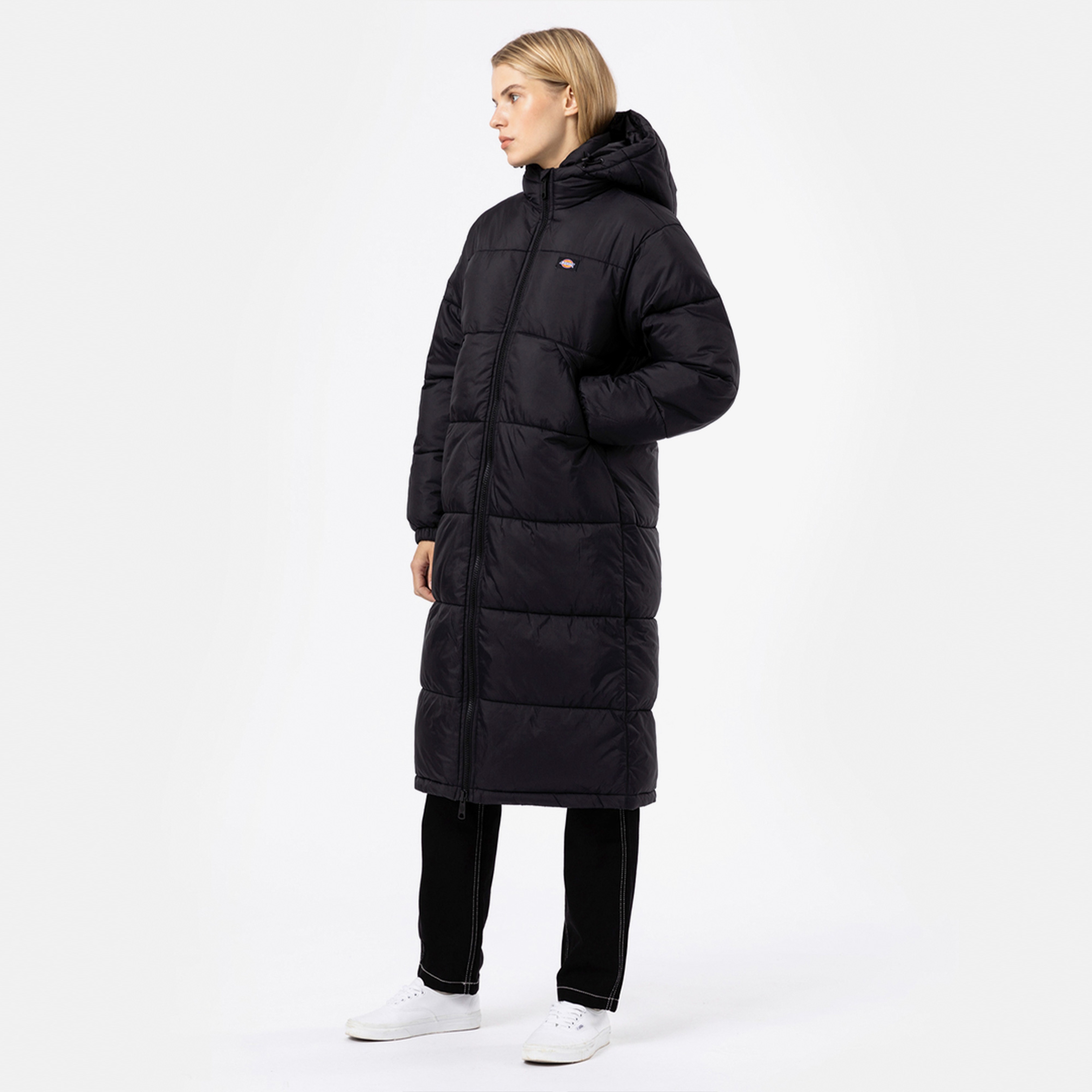 Dickies Alatna Long Kadın Siyah Mont