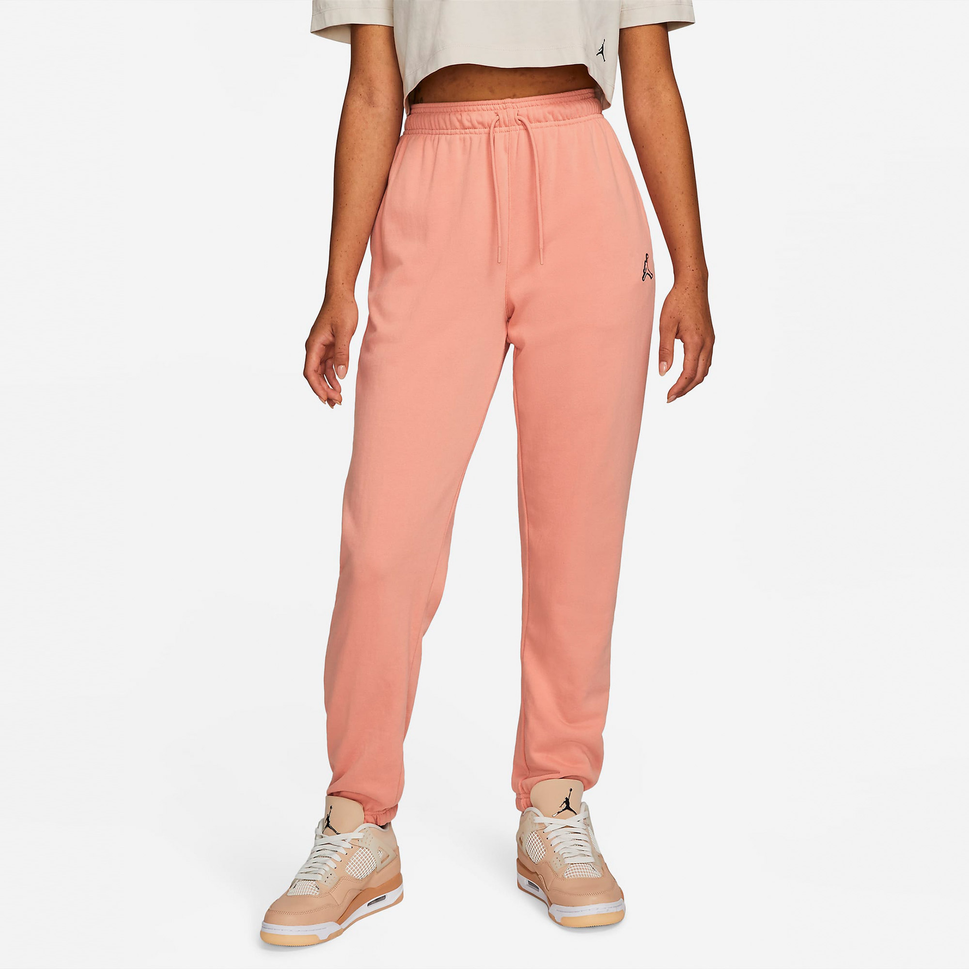 Jordan Essentials Kadın Turuncu Eşofman Altı