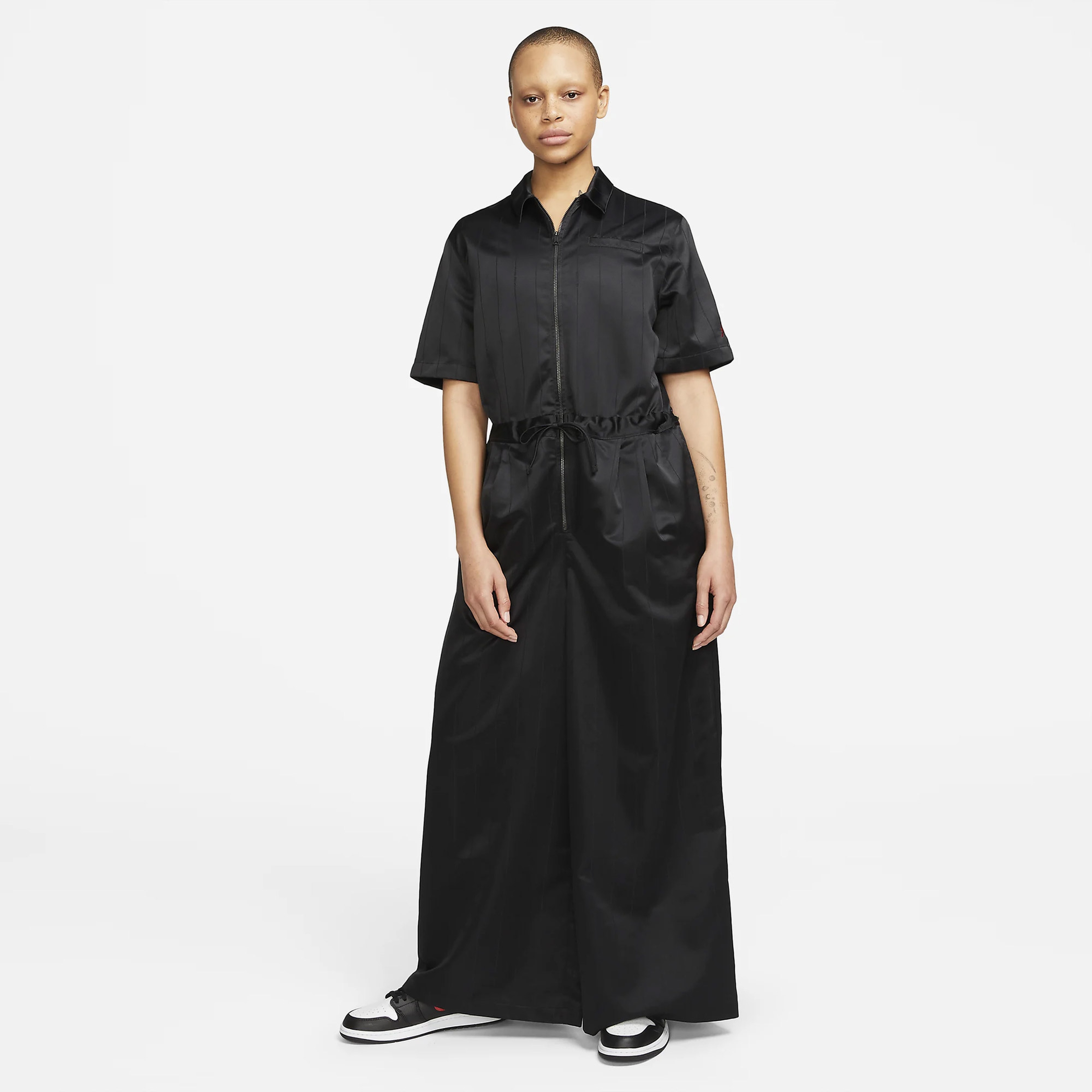 Jordan Heritage Flightsuit Kadın Siyah Tulum