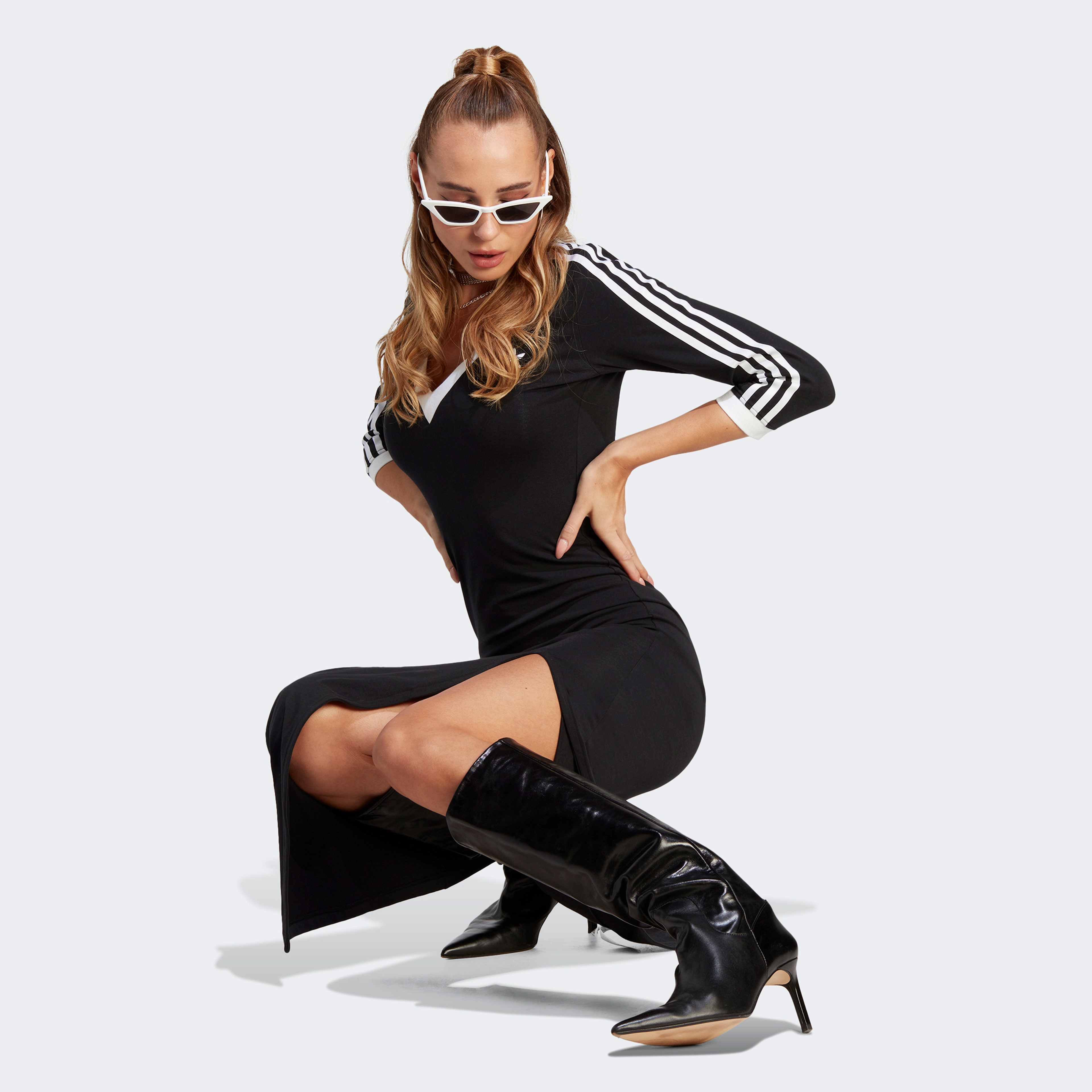 adidas Maxi V Kadın Siyah Elbise