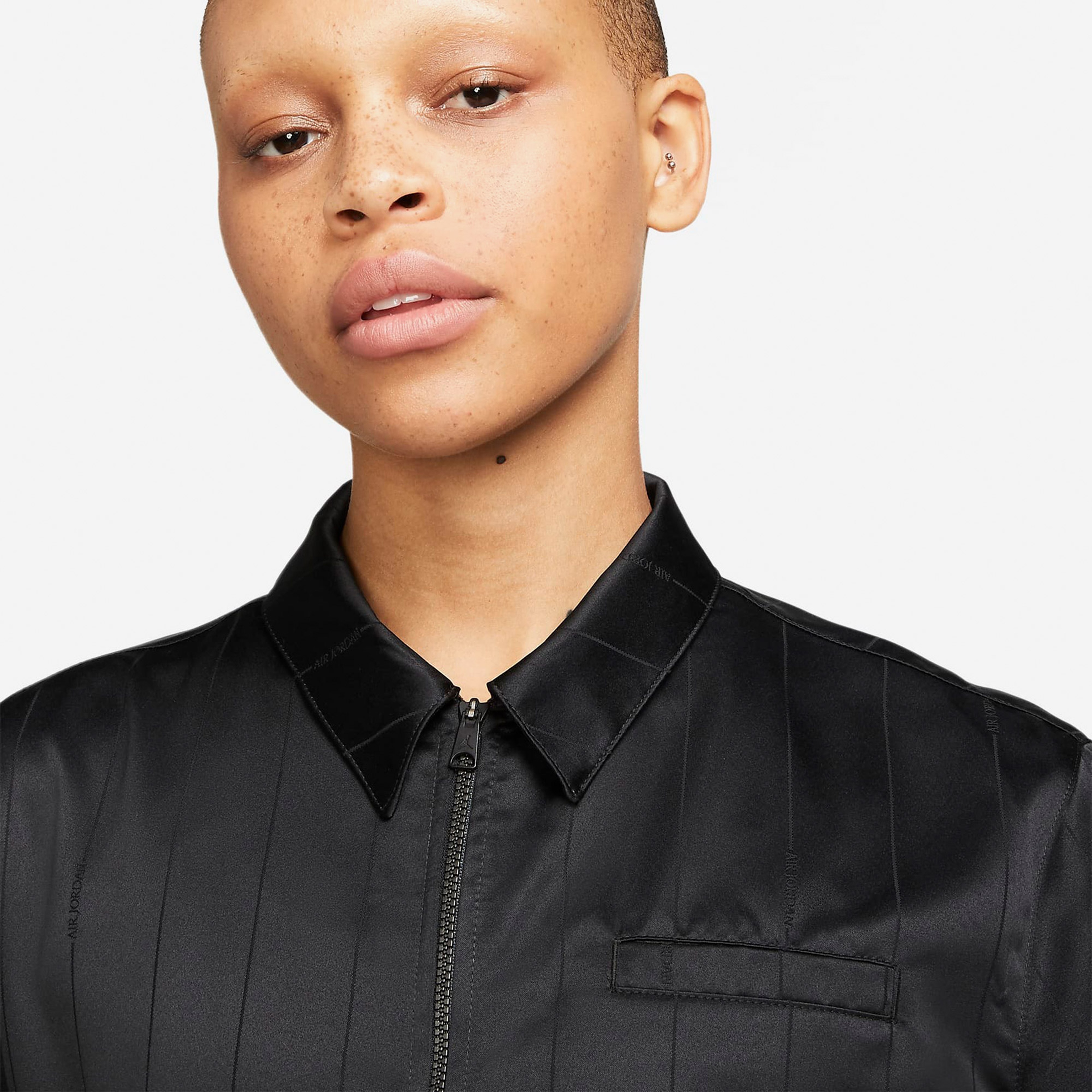 Jordan Heritage Flightsuit Kadın Siyah Tulum