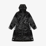 Rains A-Line Longer W3 Kadın Siyah Yağmurluk