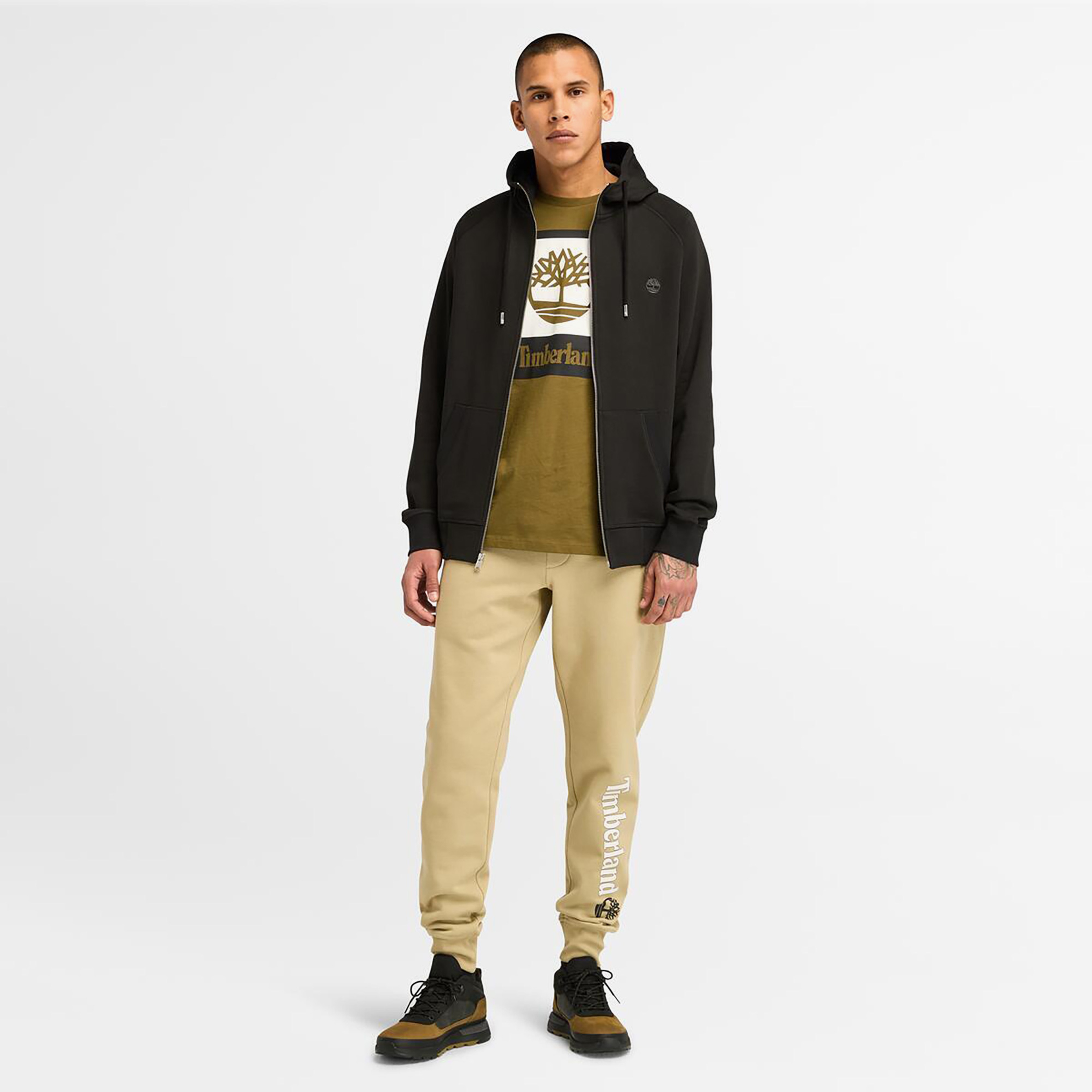 Timberland Kennebec River Brushed Back Erkek Sarı Pantolon