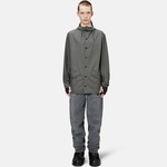 Rains Jacket W3 Unisex Gri Yağmurluk