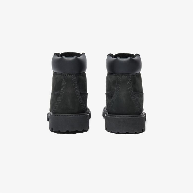 Timberland Premium 6 Inch Lace Up Çocuk Siyah Bot