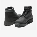 Timberland Premium 6 Inch Lace Up Çocuk Siyah Bot