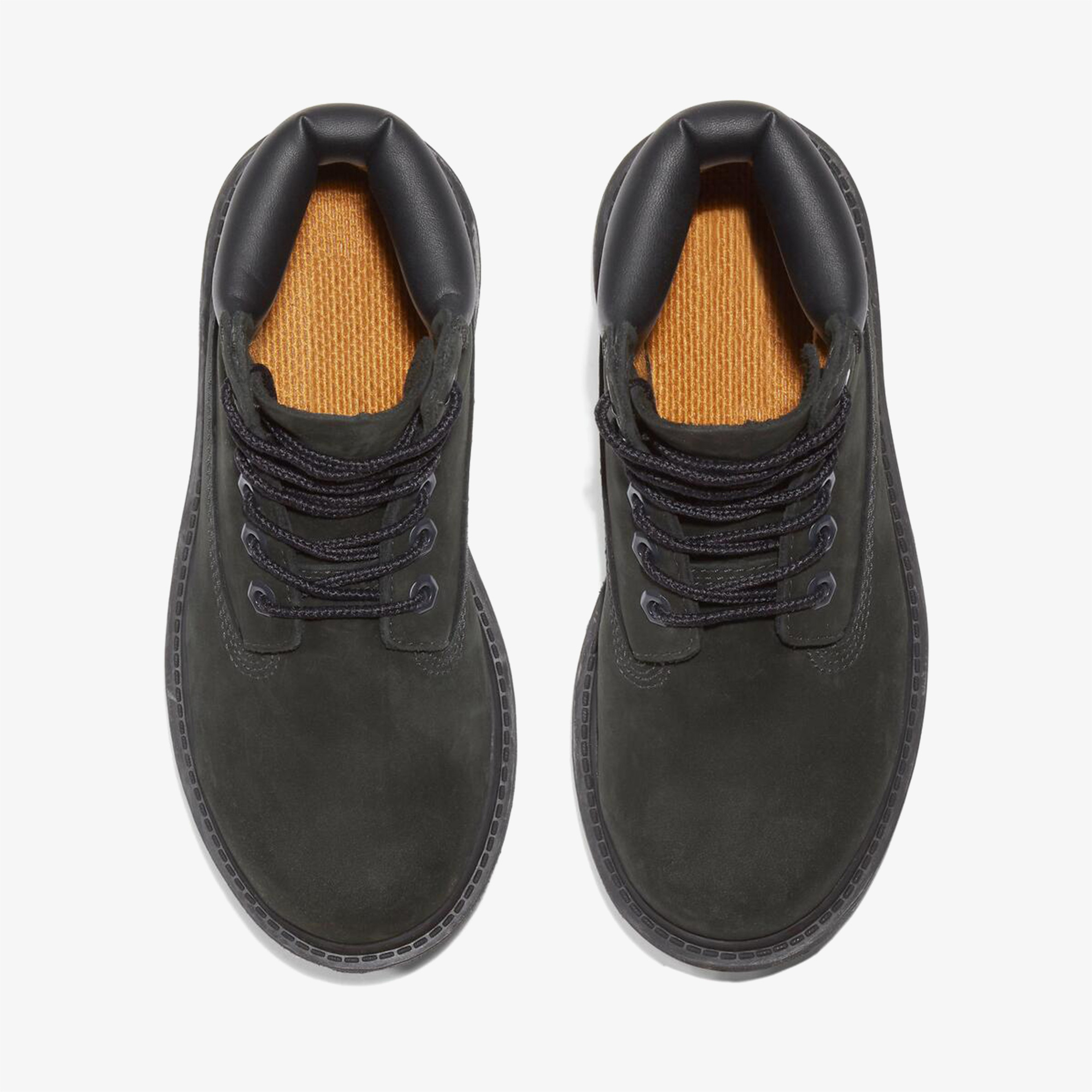 Timberland Premium 6 Inch Lace Up Çocuk Siyah Bot