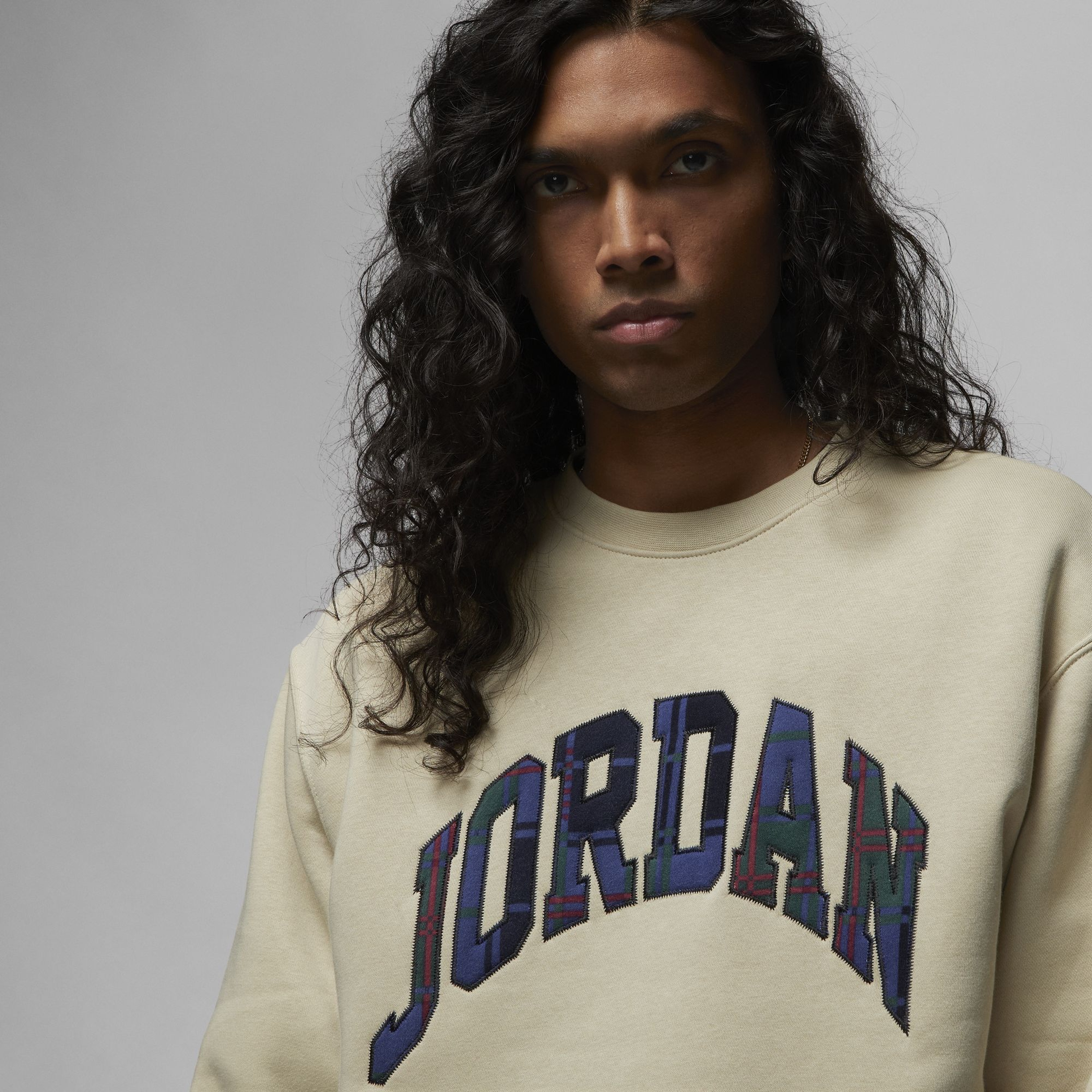 Jordan Essentials Erkek Bej Sweatshirt