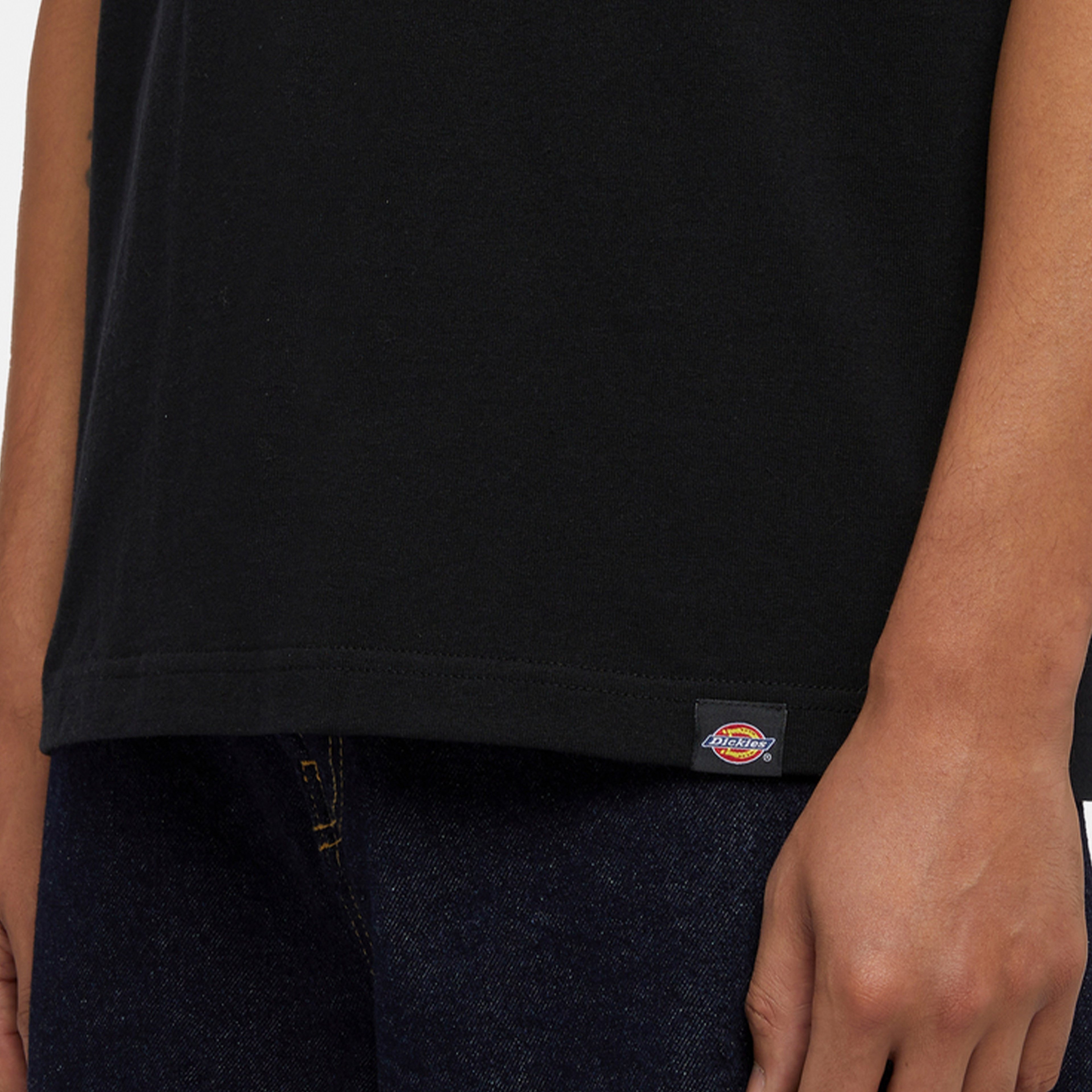 Dickies Panther Kısa Kollu Erkek Siyah T-Shirt