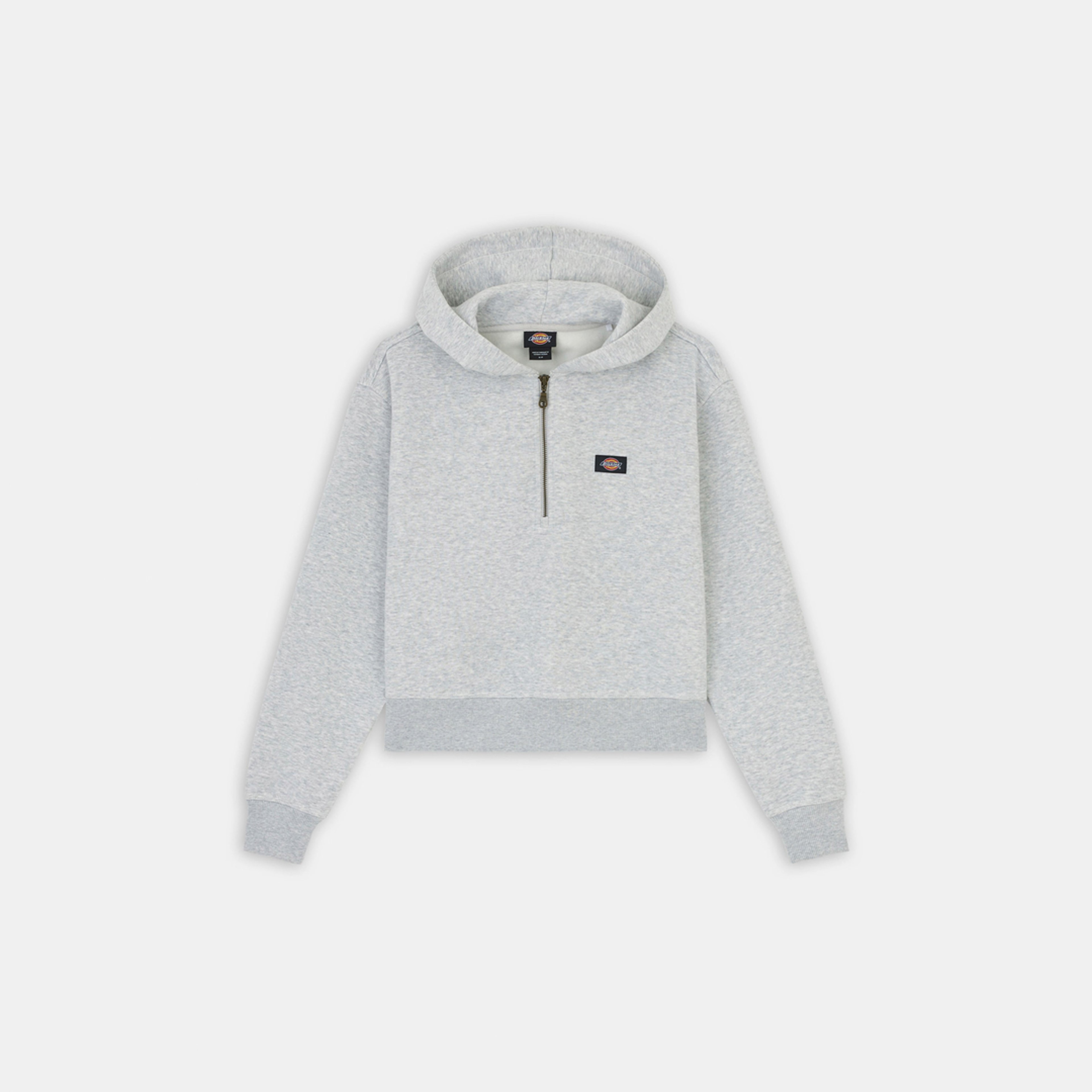 Dickies Oakport 1/4 Zip Kadın Yeşil Sweatshirt