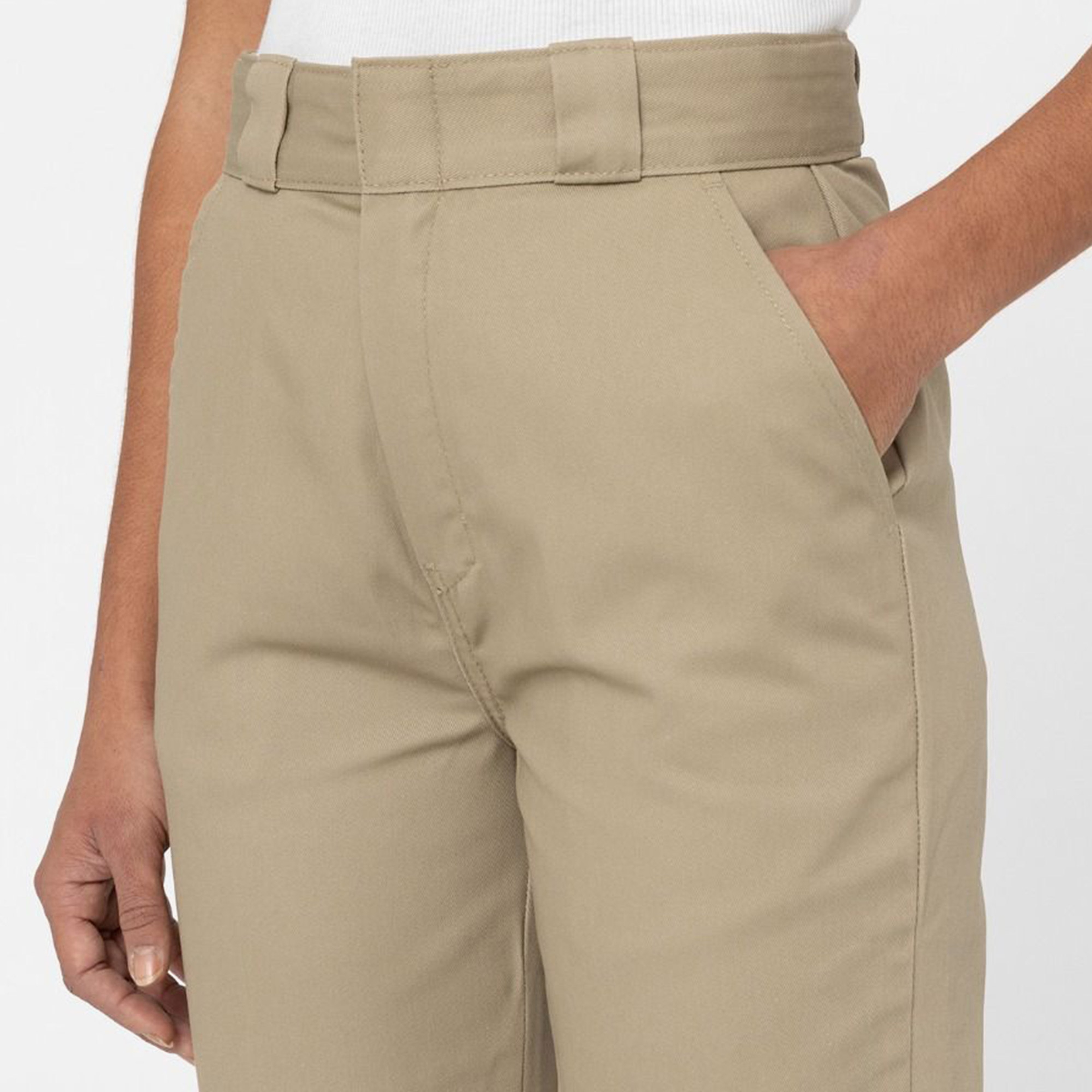 Dickies Phonenix Cropped Rec Kadın Haki Pantolon