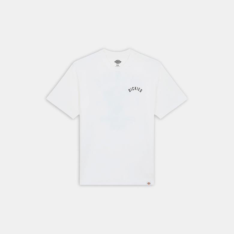 Dickies Panther Kısa Kollu Erkek Beyaz T-Shirt