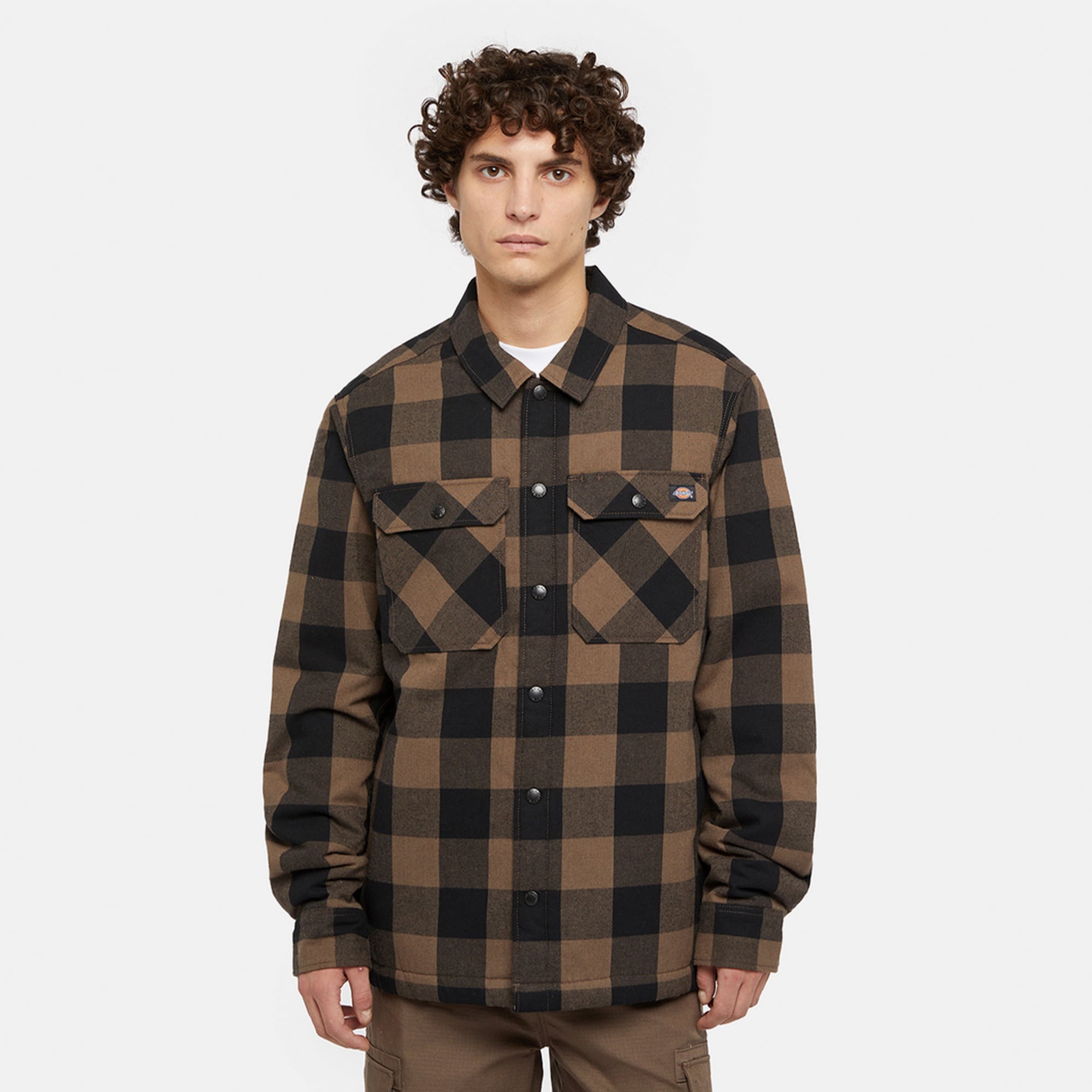 Dickies Lined Sacramento Erkek Kahverengi Gömlek