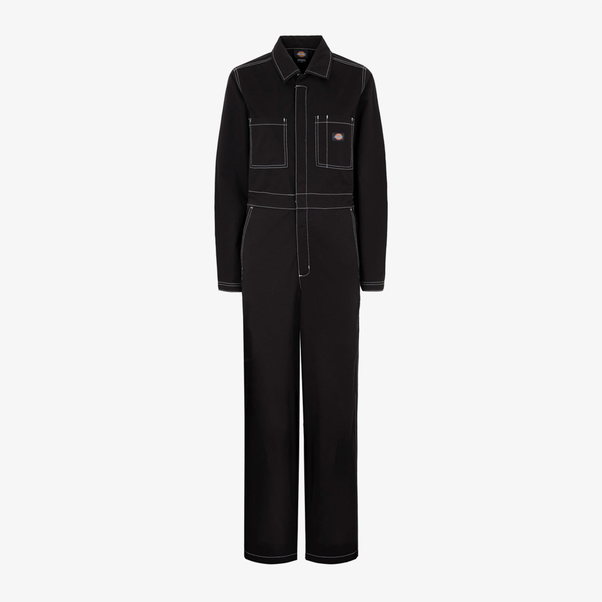 Dickies Sun Prarie Coverall Kadın Siyah Pantolon