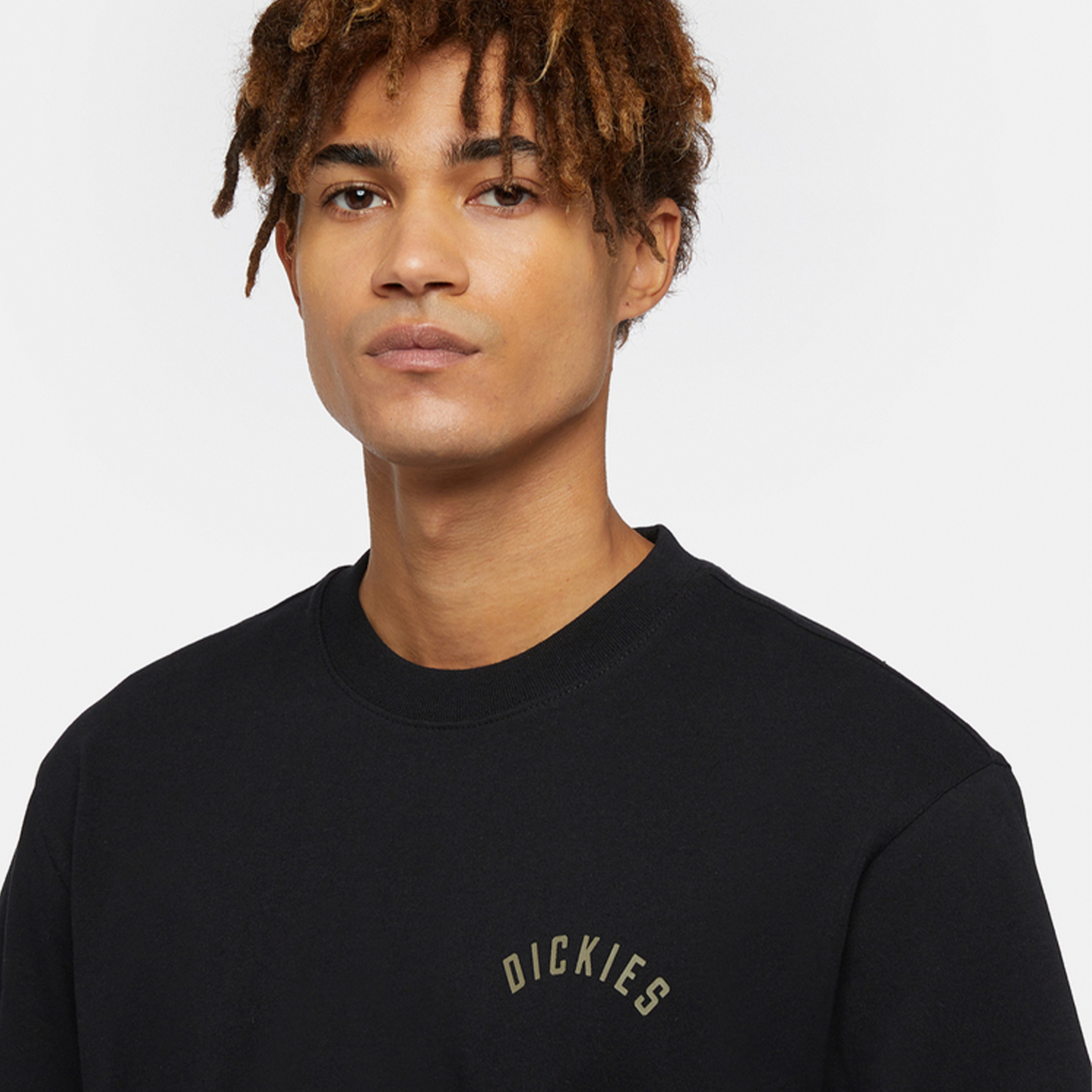 Dickies Panther Kısa Kollu Erkek Siyah T-Shirt