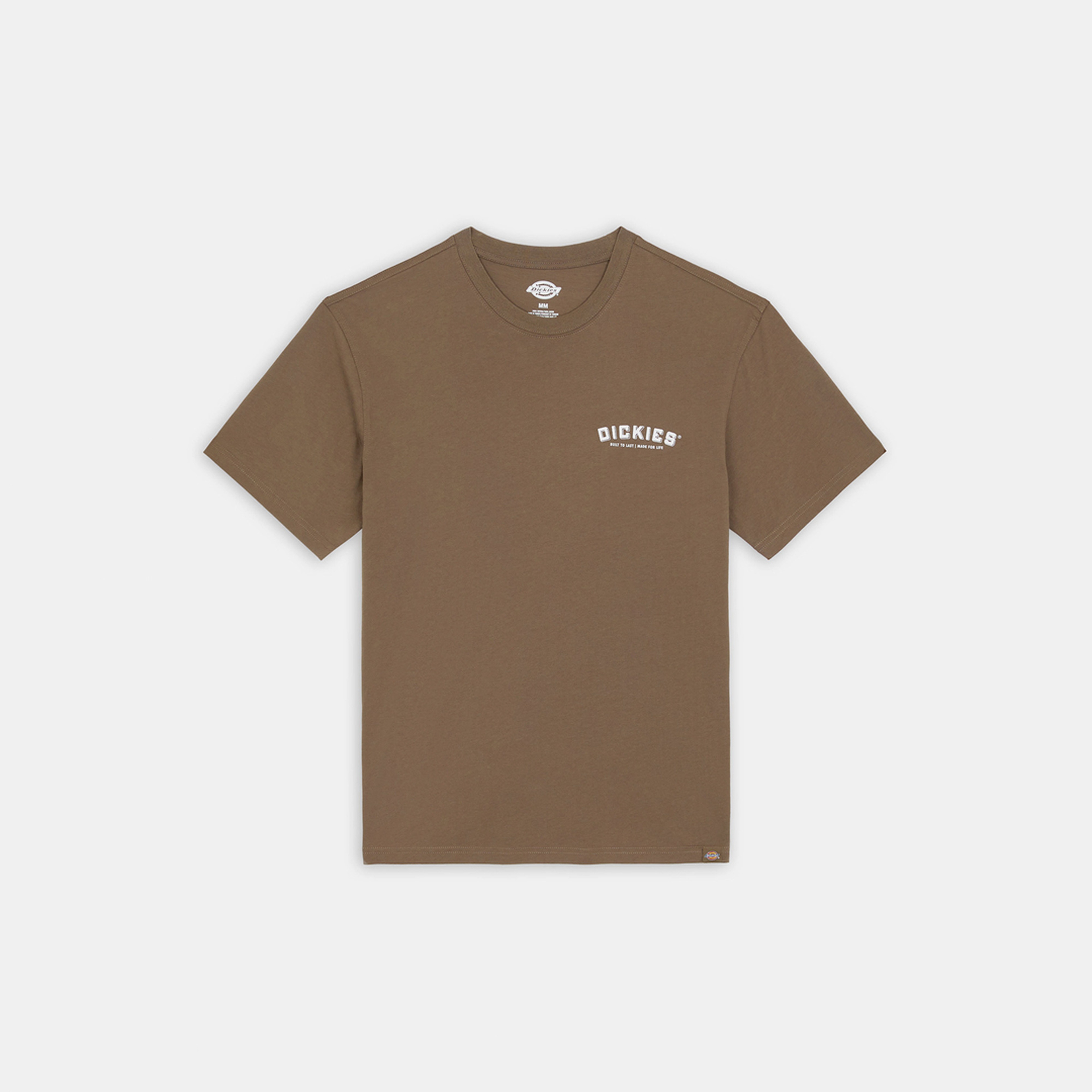Dickies Builder Kısa Kollu Erkek Kahverengi T-Shirt