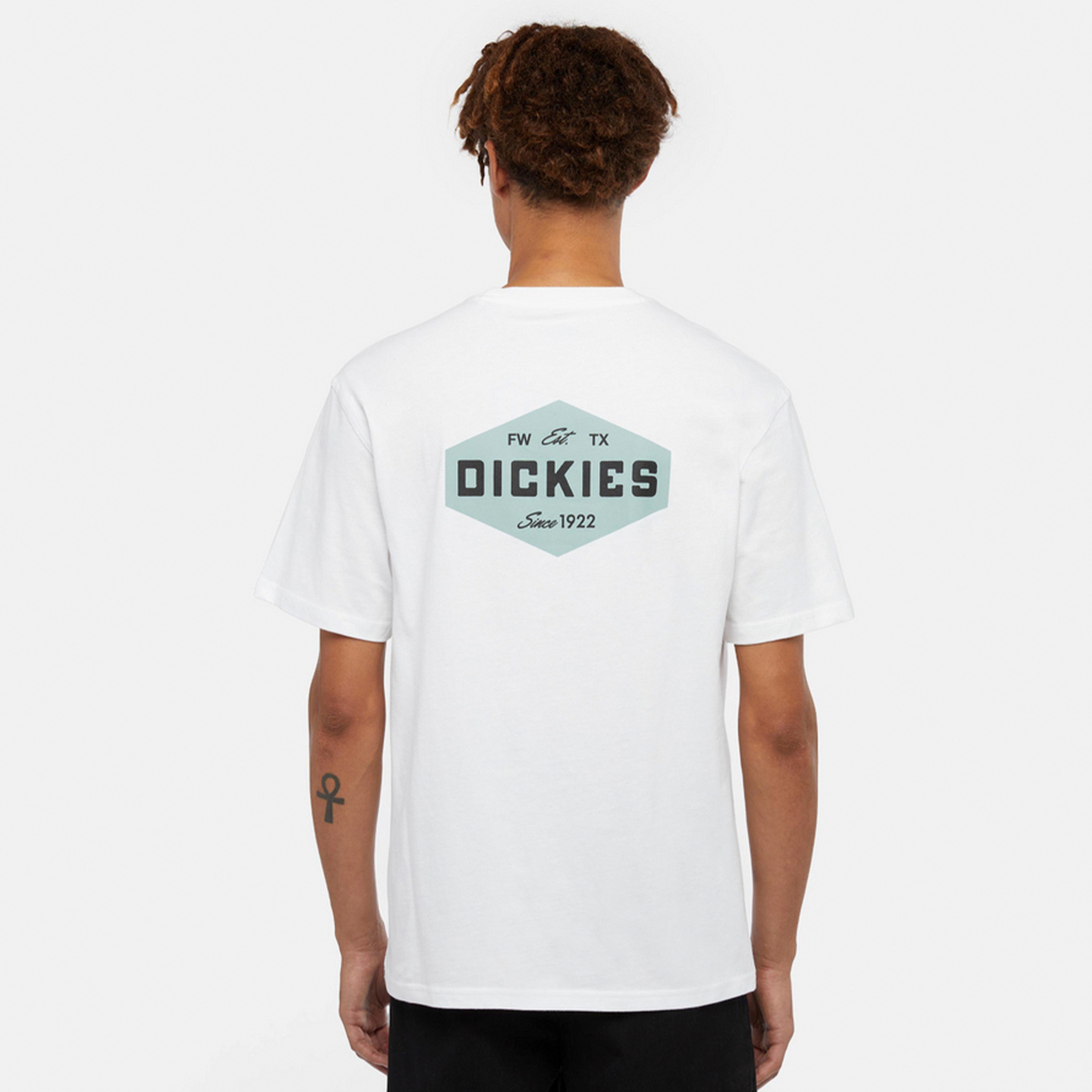 Dickies Emblem Kısa Kollu Erkek Beyaz T-Shirt
