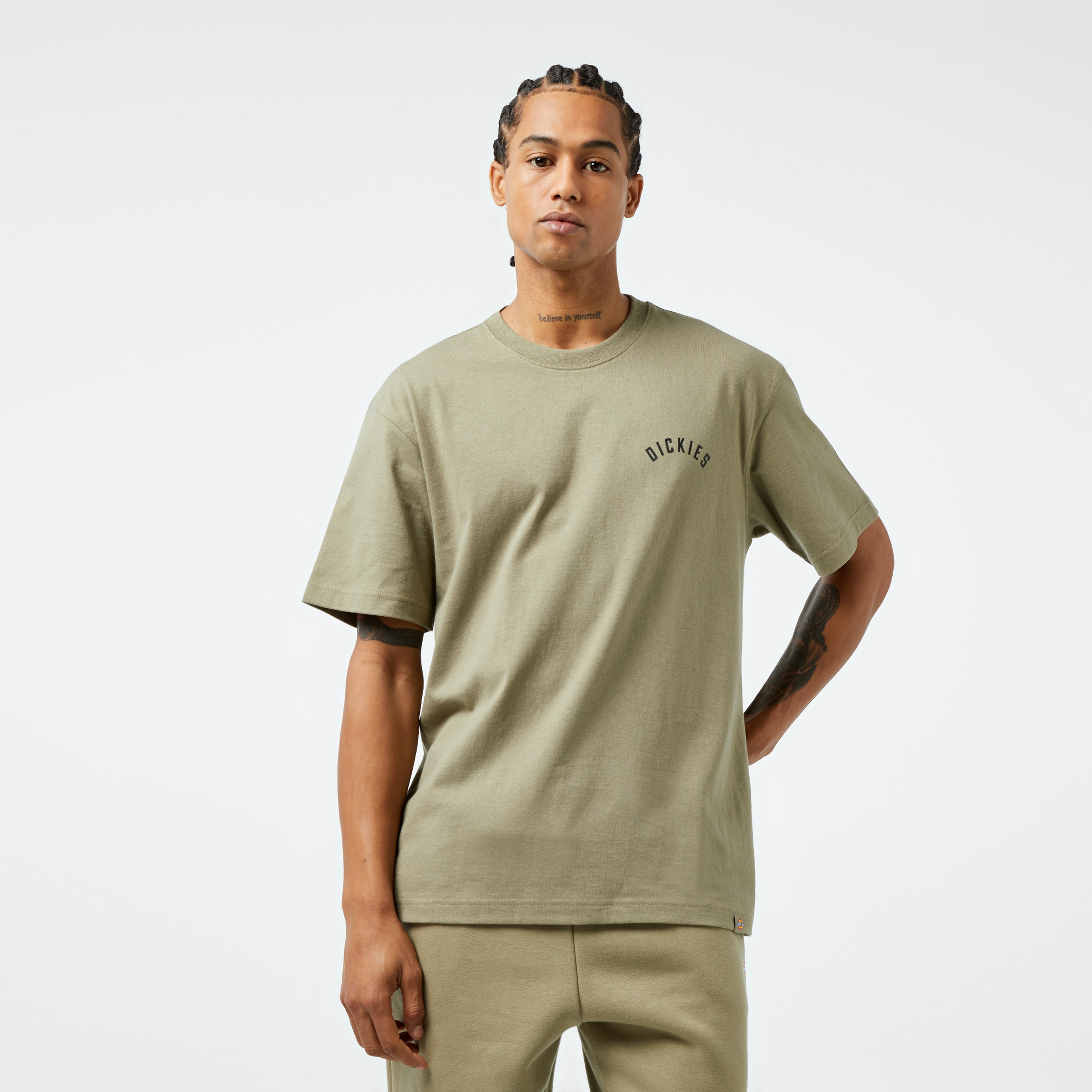 Dickies Panther Kısa Kollu Erkek Yeşil T-Shirt