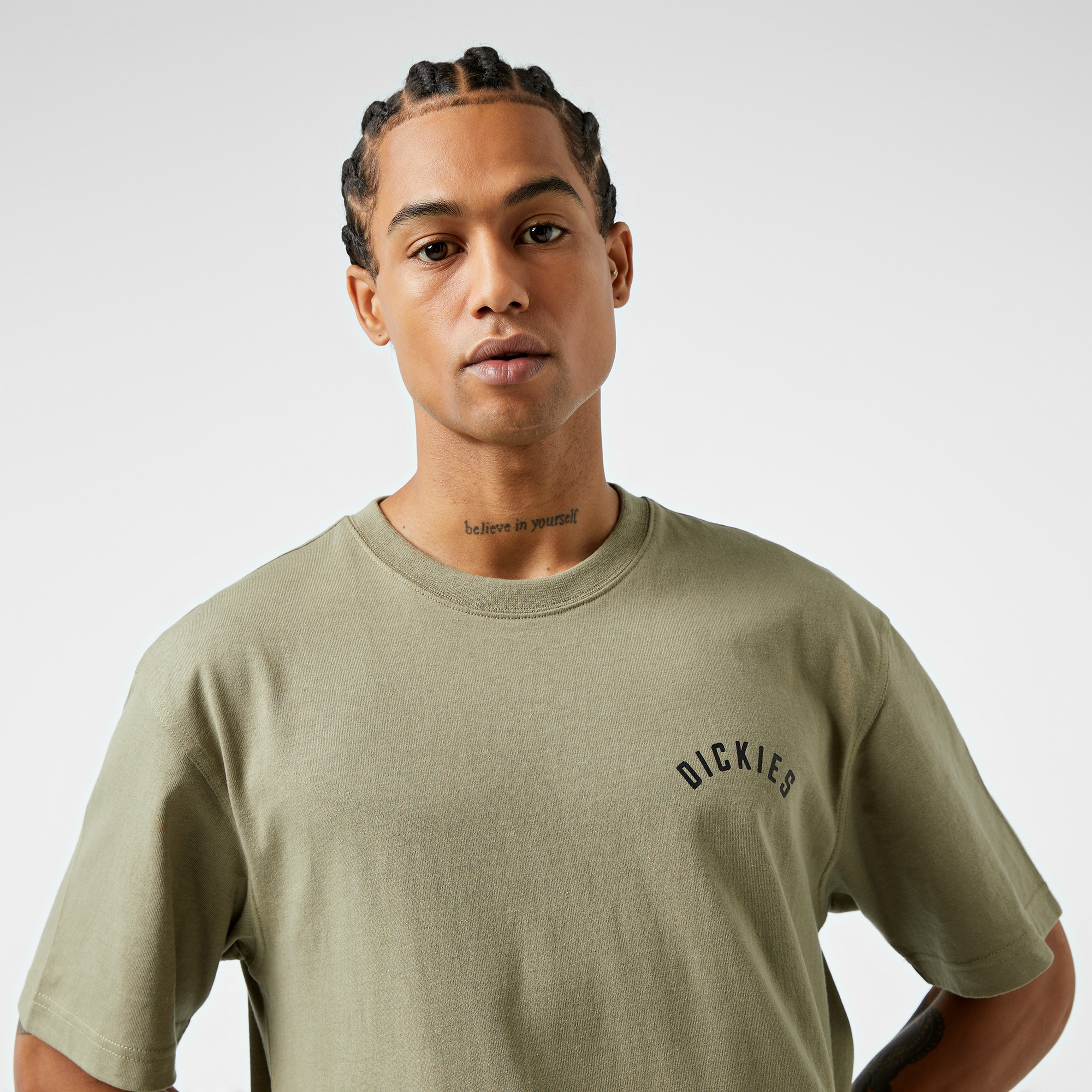 Dickies Panther Kısa Kollu Erkek Yeşil T-Shirt