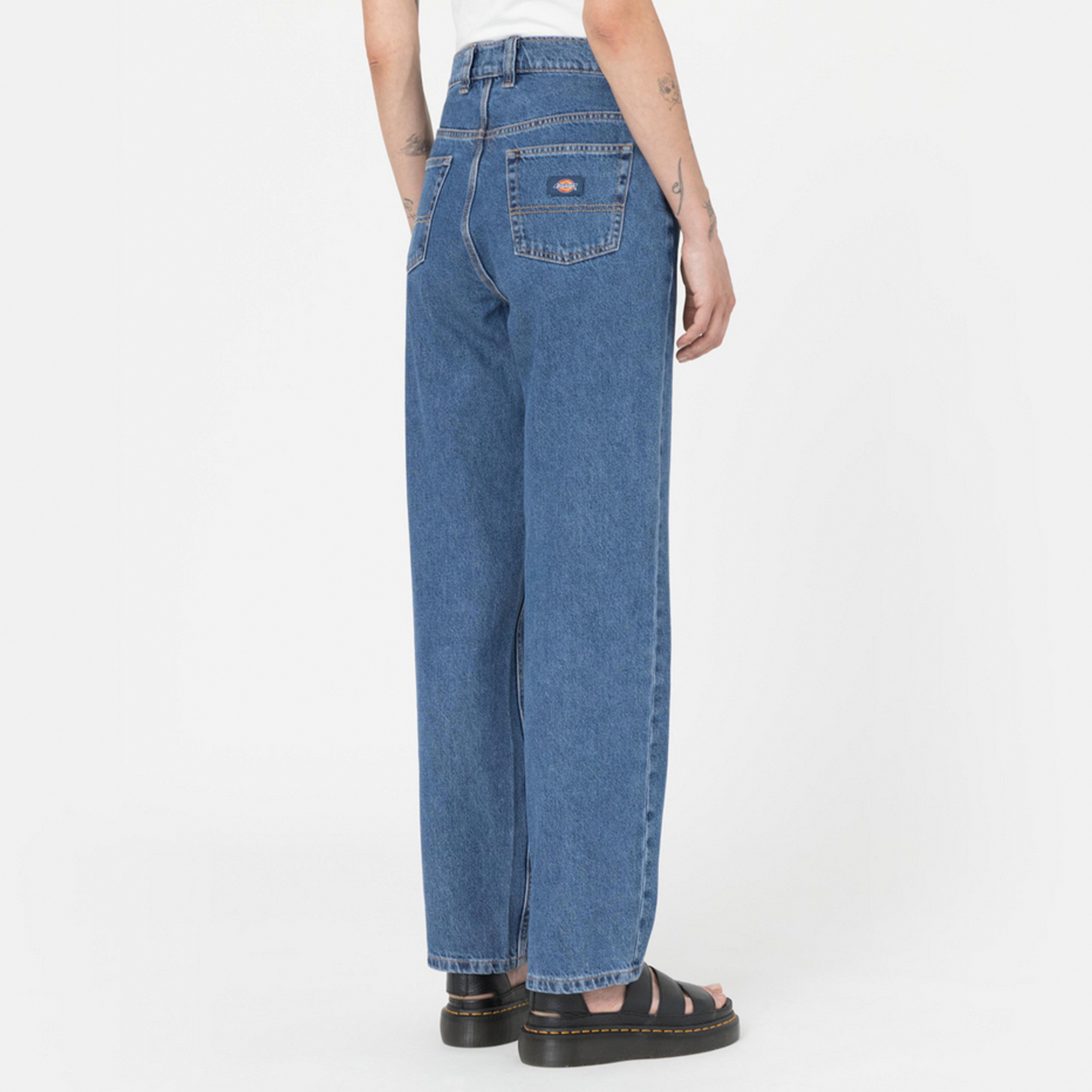 Dickies Thomasville Denim Kadın Mavi Pantolon