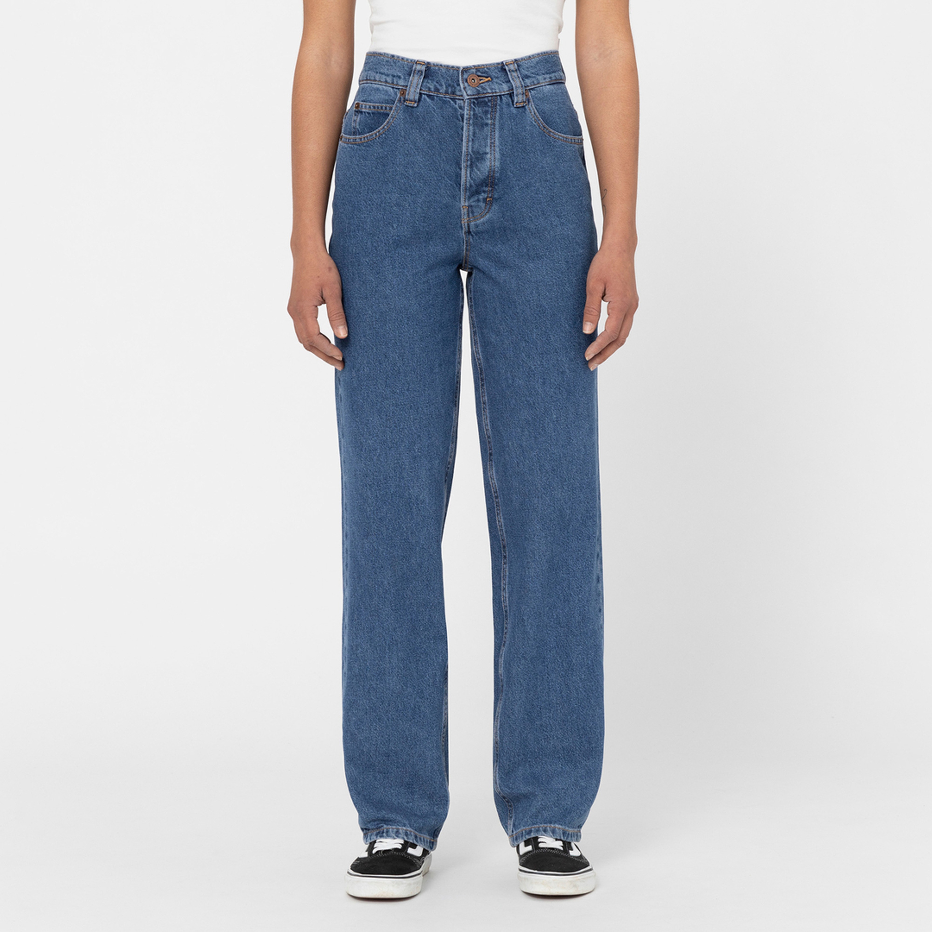 Dickies Thomasville Denim Kadın Mavi Pantolon