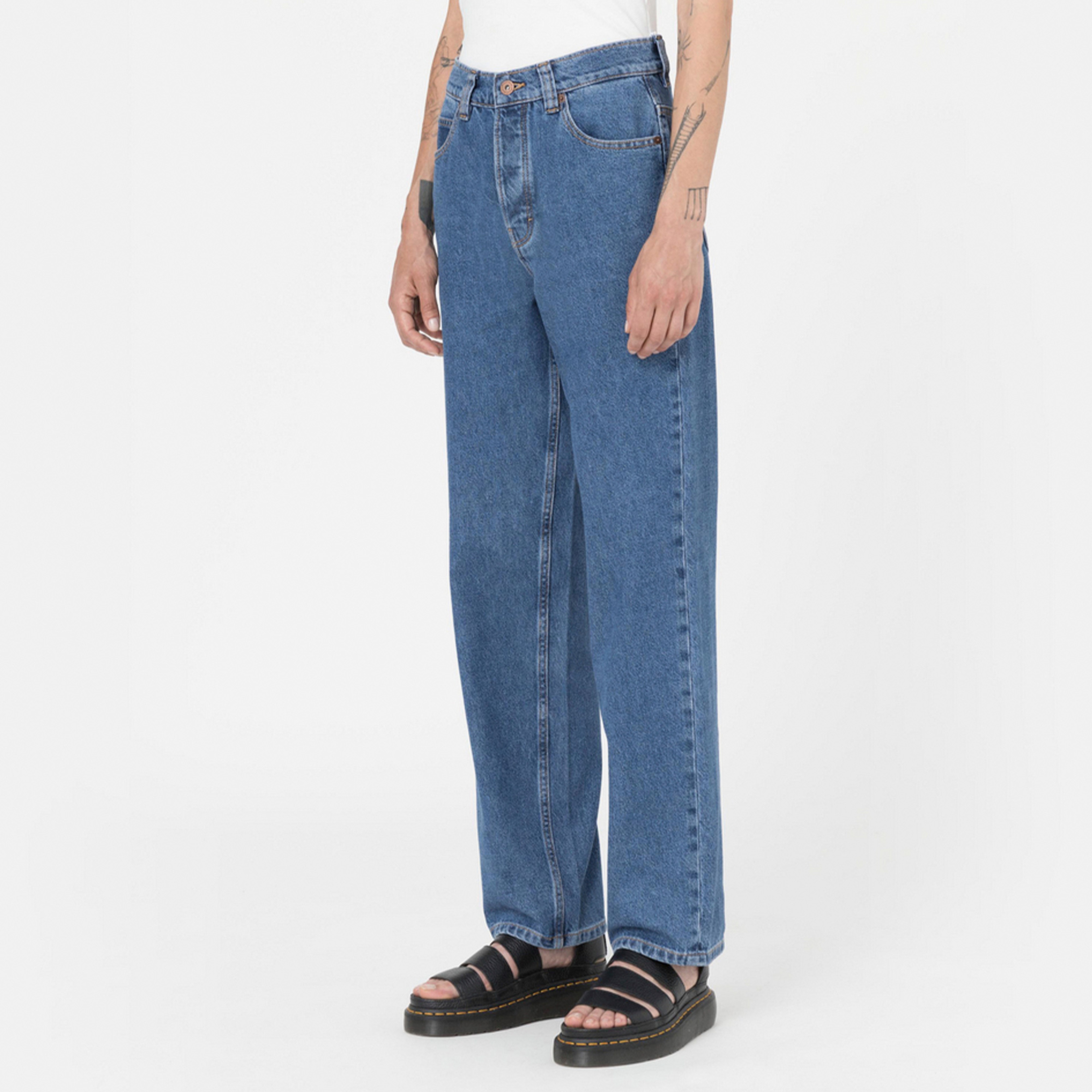 Dickies Thomasville Denim Kadın Mavi Pantolon