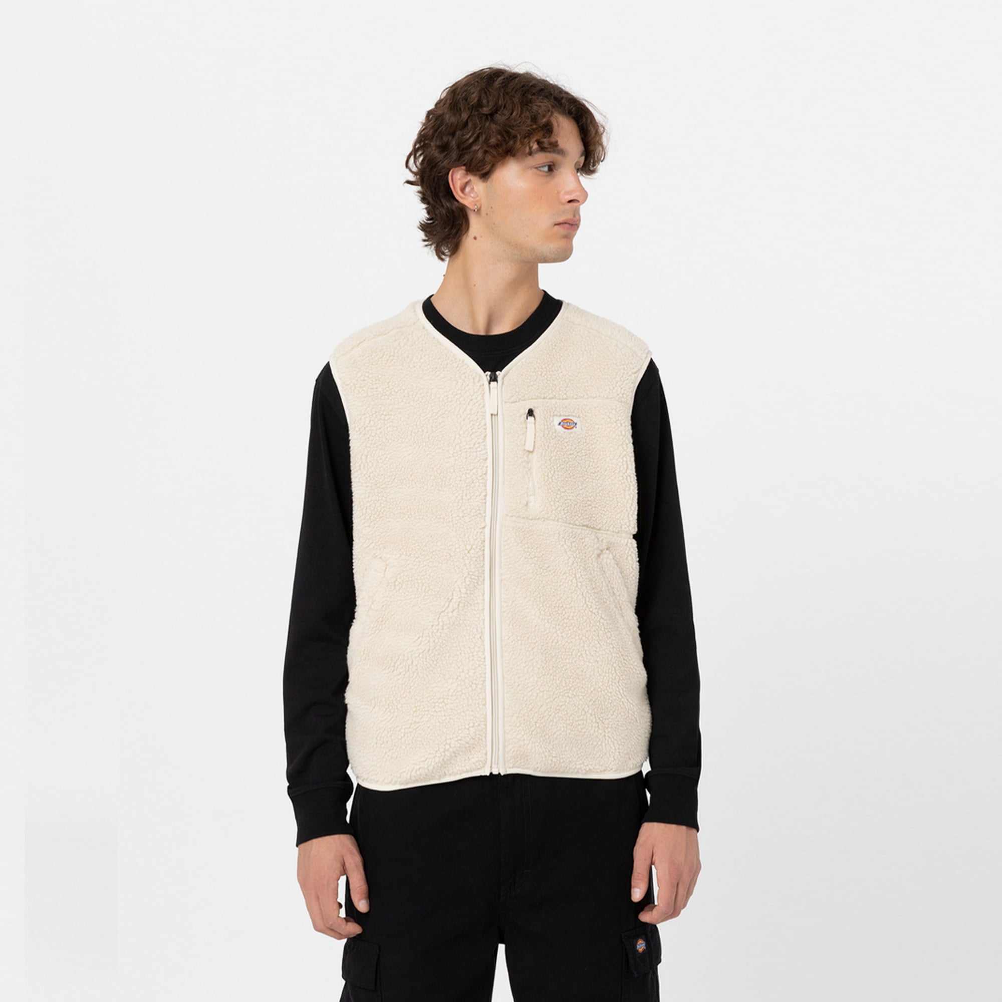 Dickies Mount Hope Erkek Krem Yelek