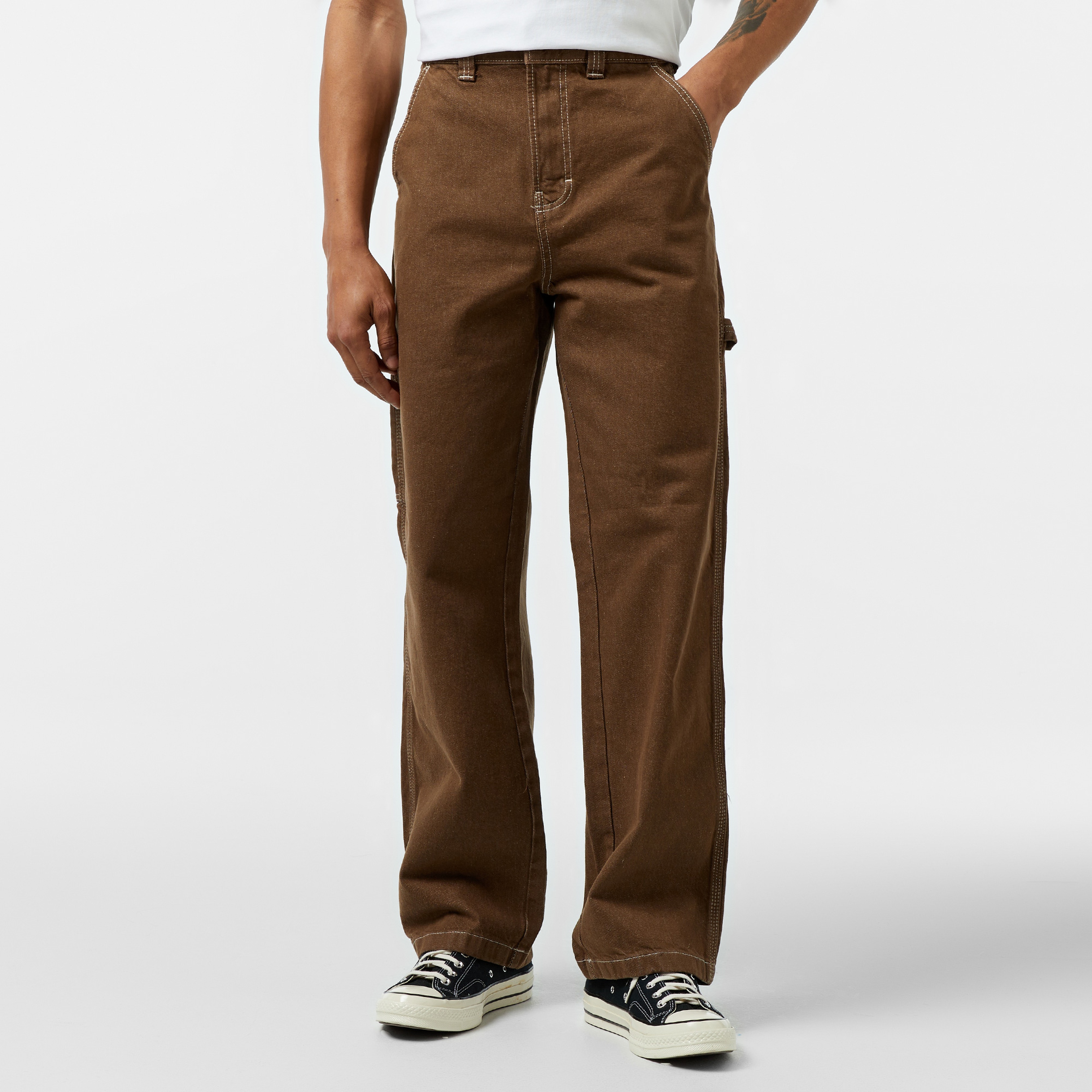 Dickies Stevensville Carpenter Erkek Kahverengi Pantolon