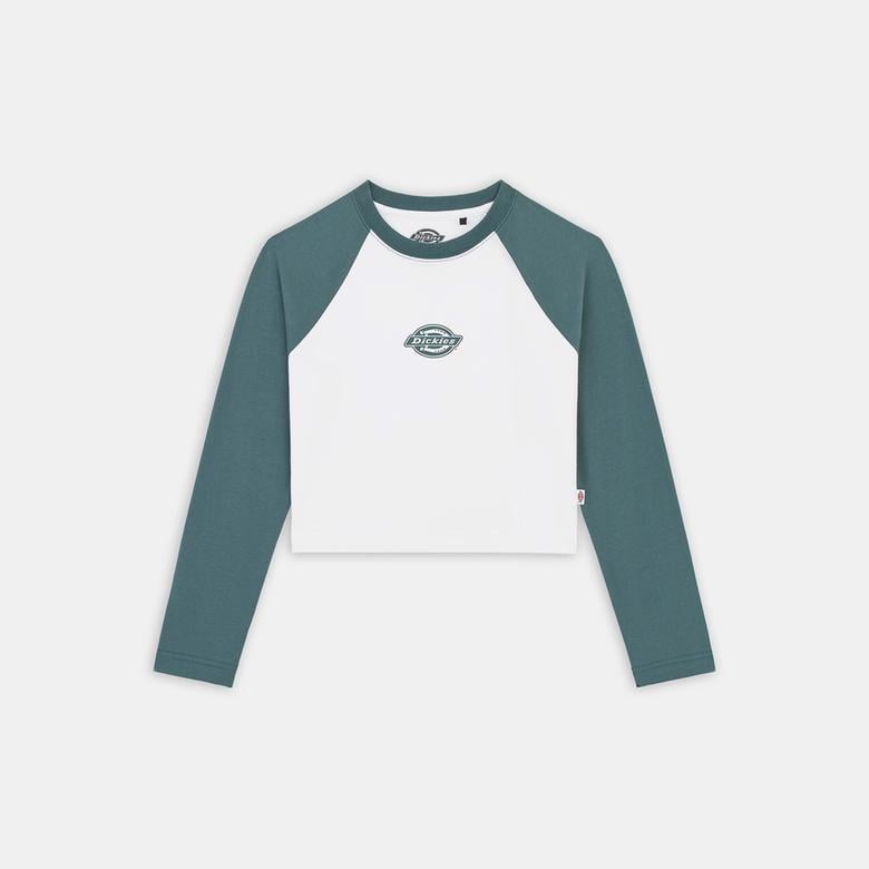 Dickies Sodaville Uzun Kollu Kadın Yeşil T-Shirt