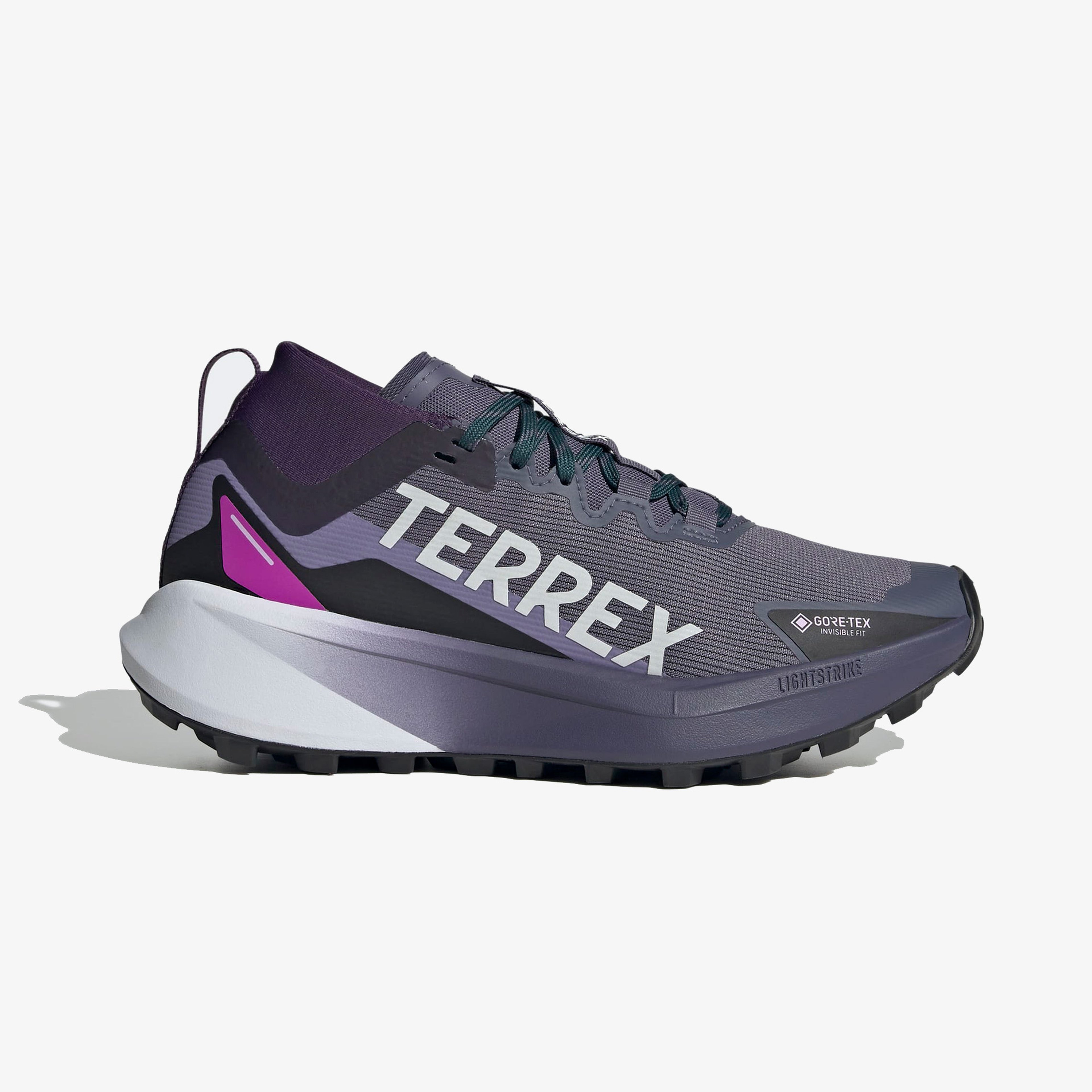 adidas Terrex Agravic Gore-Tex Kadın Mor Koşu Ayakkabısı
