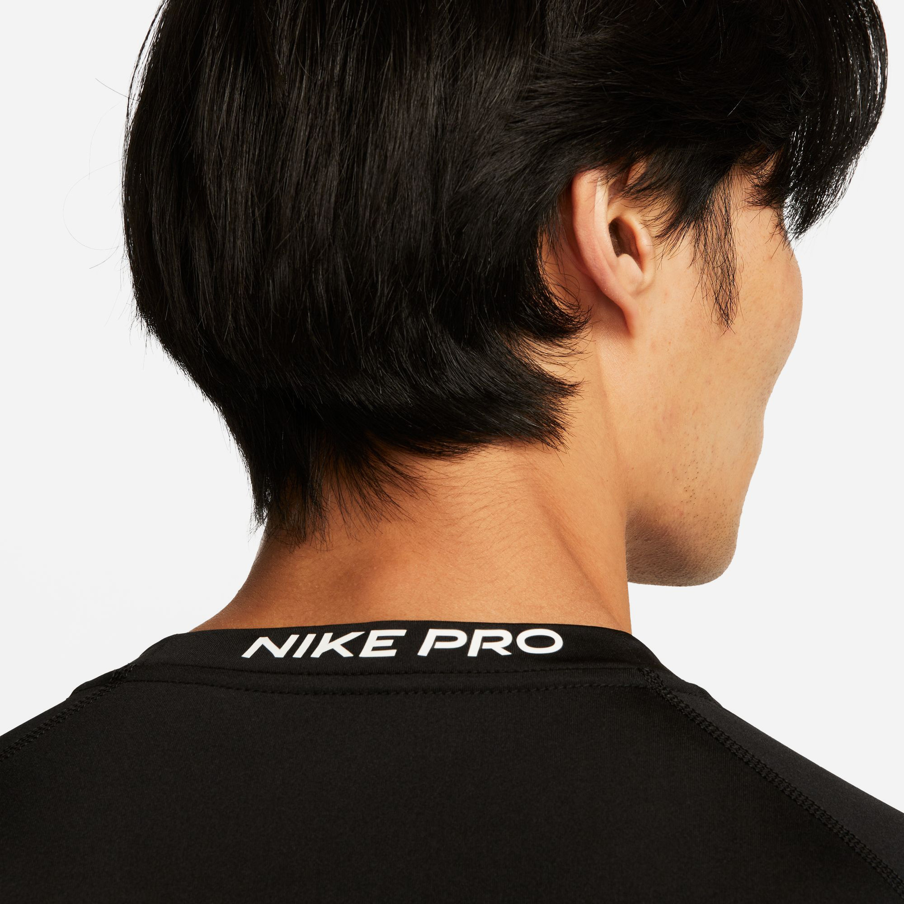 Nike Pro Dri Fit Tight Top Erkek Siyah Antrenman T-Shirt