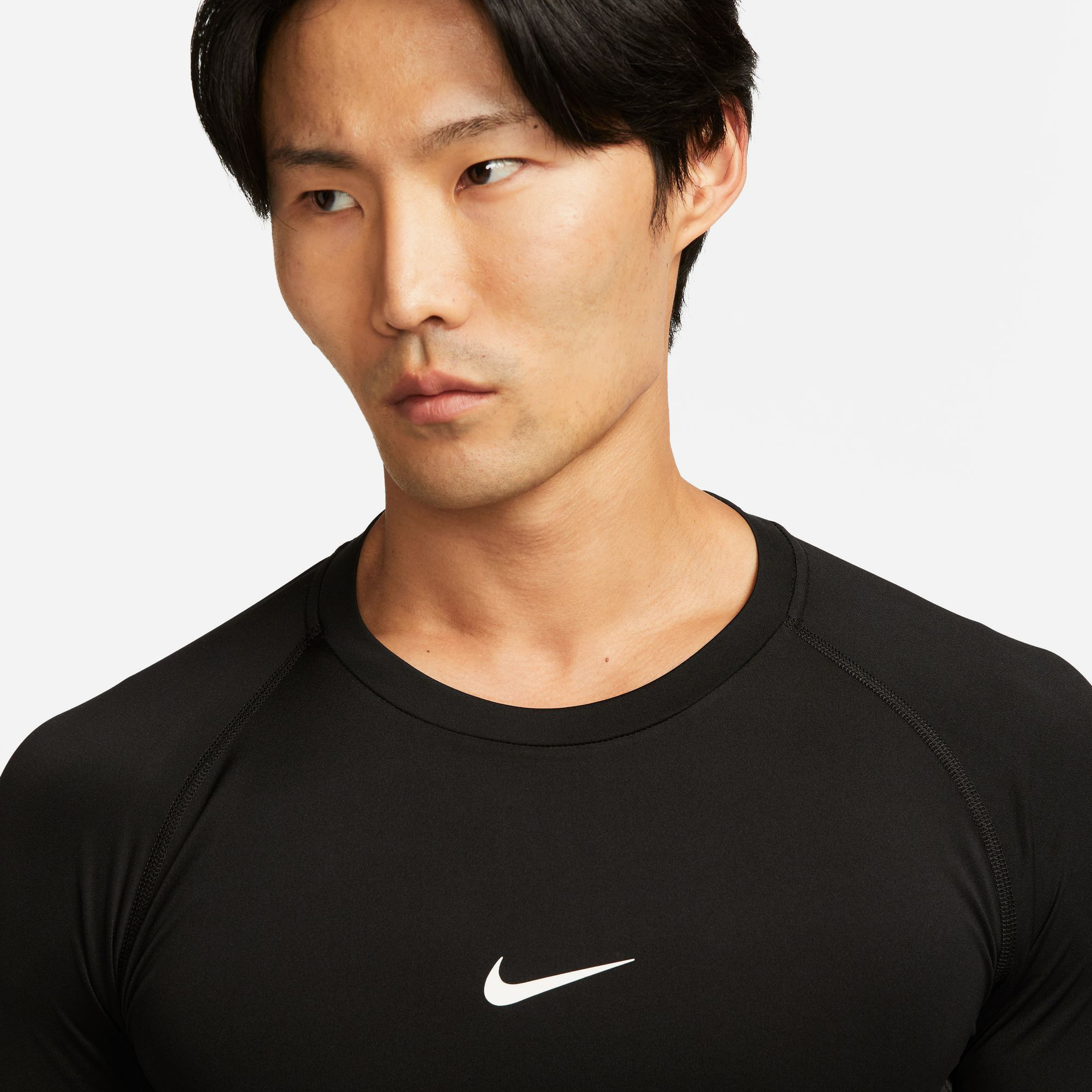 Nike Pro Dri Fit Tight Top Erkek Siyah Antrenman T-Shirt