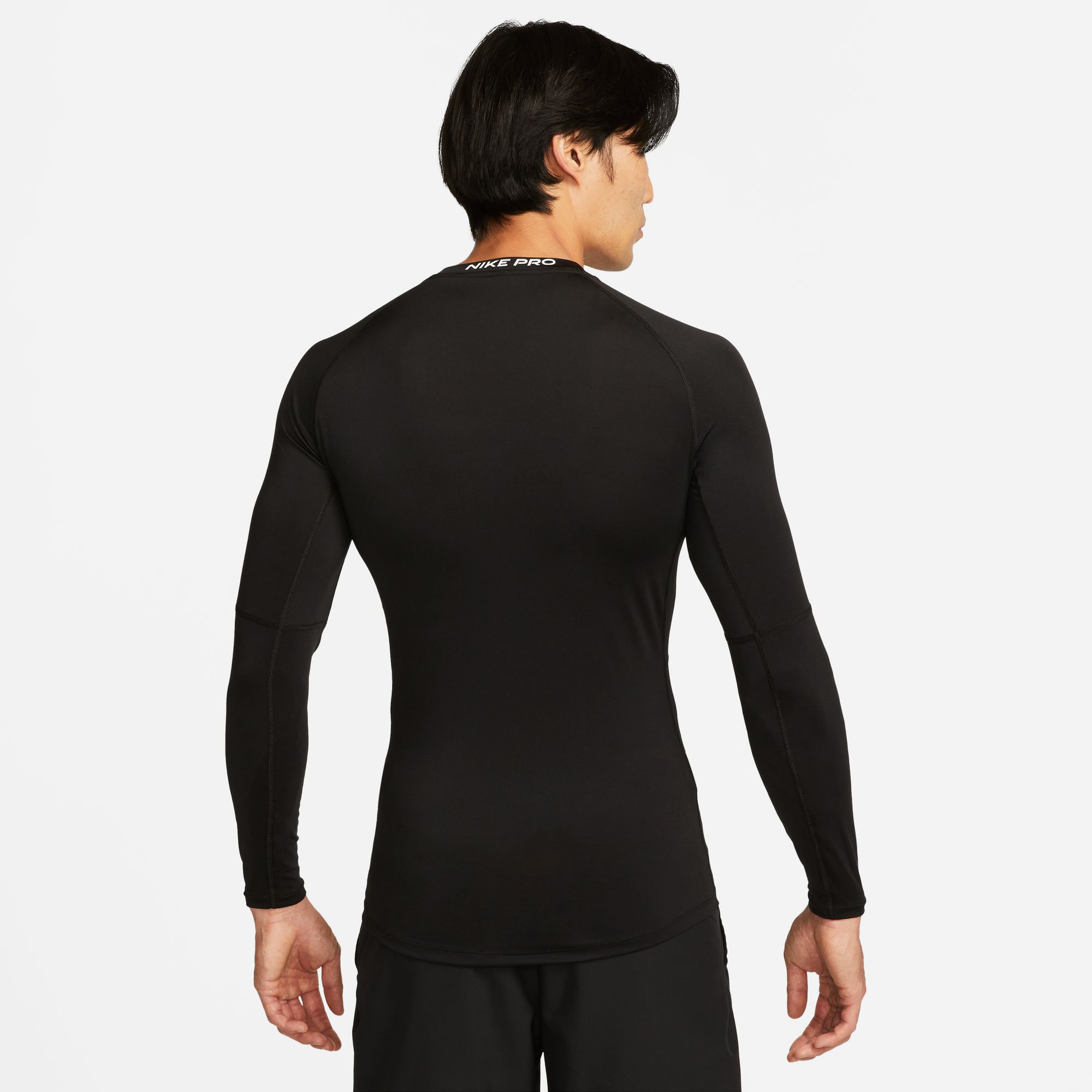 Nike Pro Dri Fit Tight Top Erkek Siyah Antrenman T-Shirt