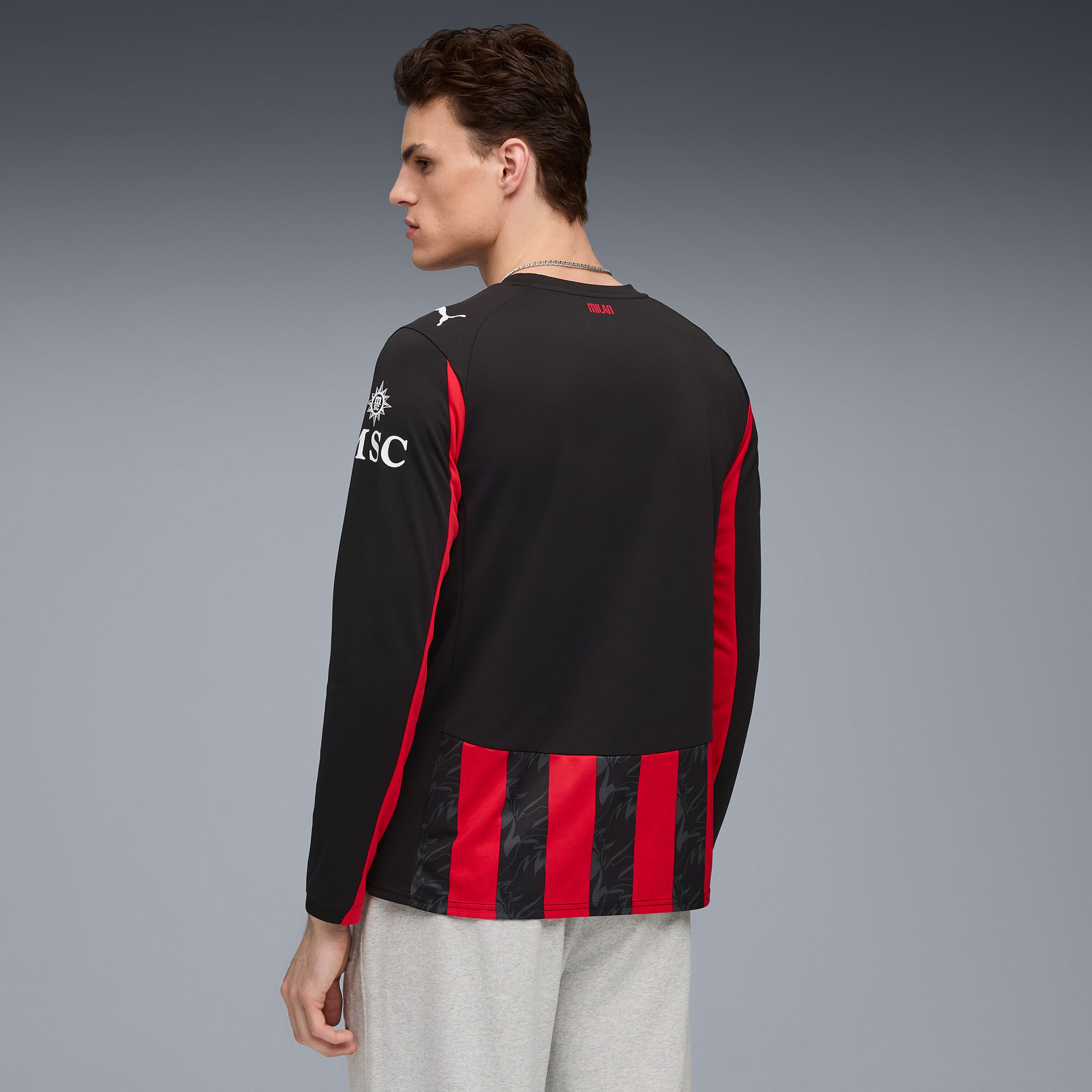 Puma Acm Ls Erkek Kırmızı İç Saha Futbol Forması