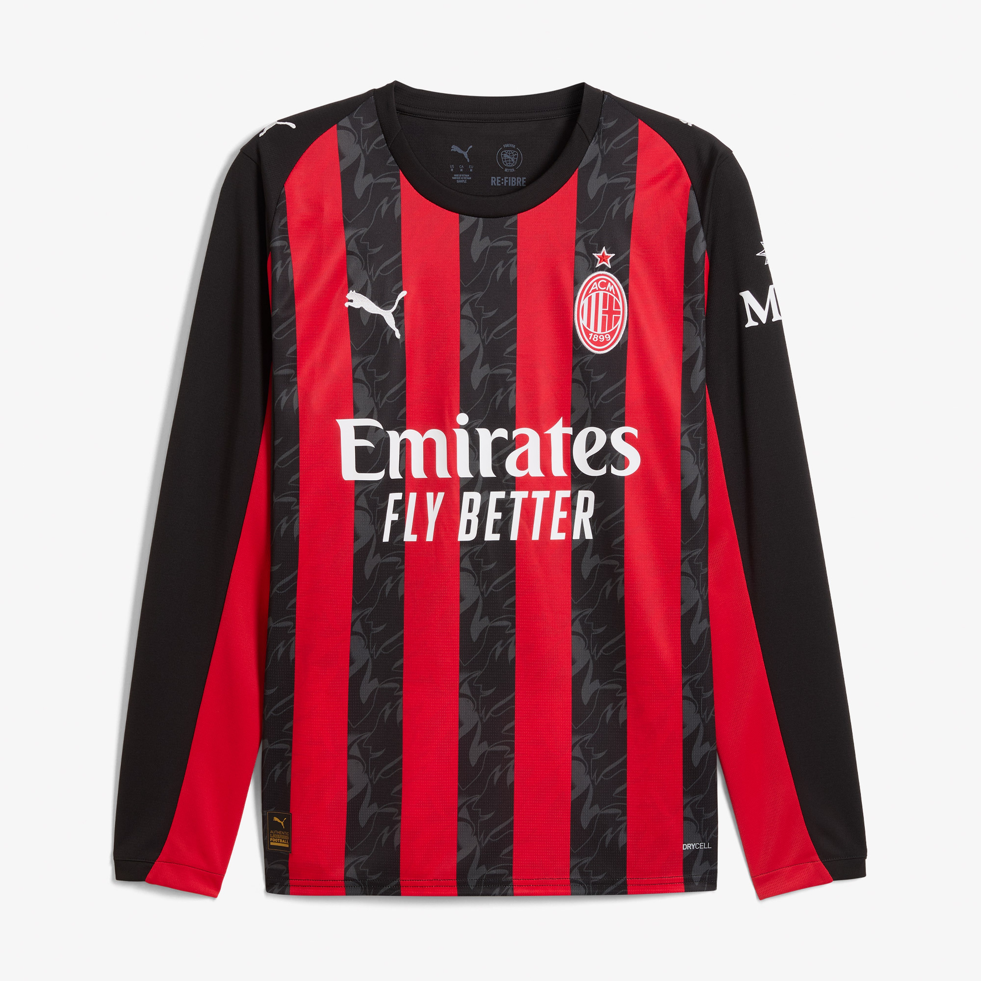 Puma Acm Ls Erkek Kırmızı İç Saha Futbol Forması