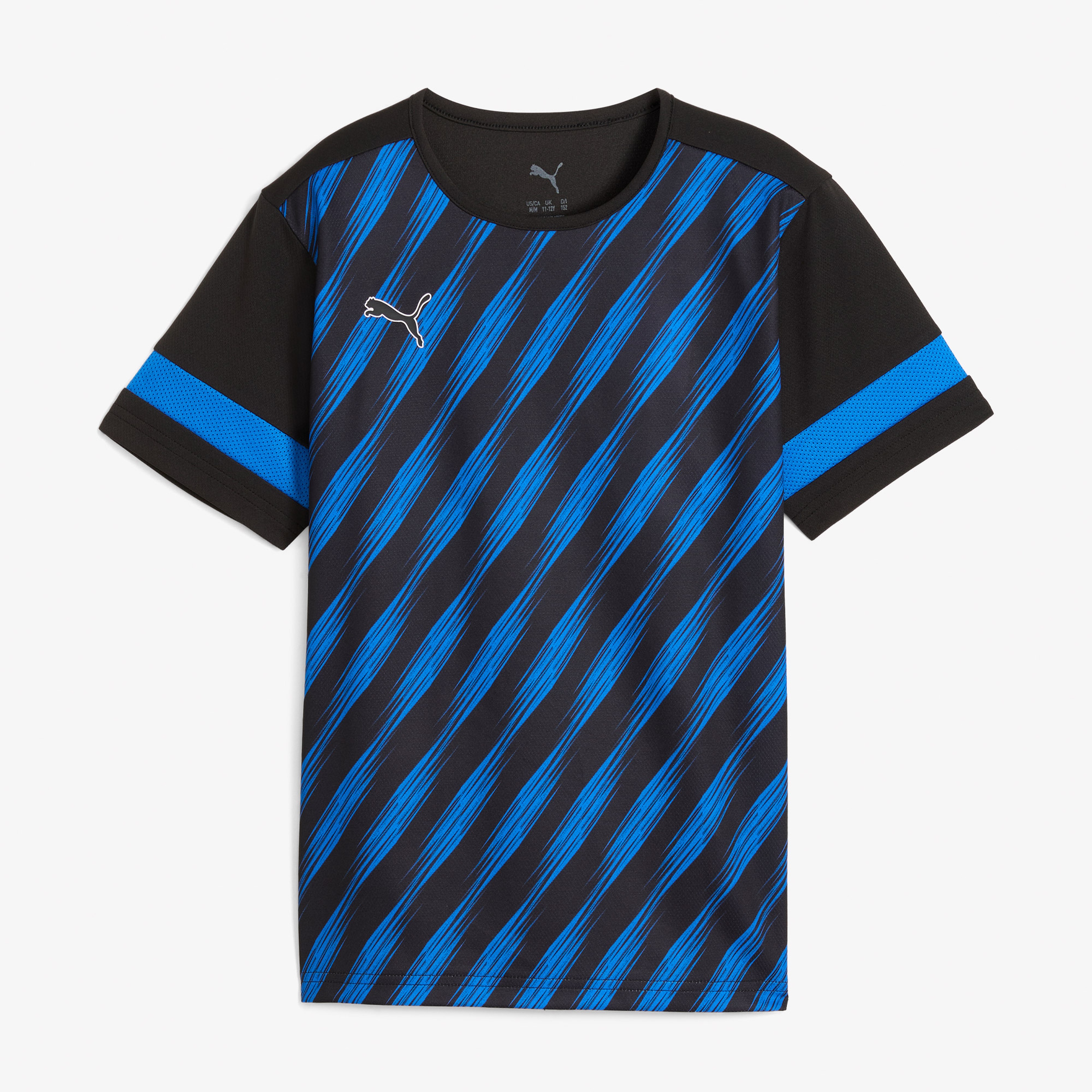 Puma Attacanto Graphic Çocuk Siyah Futbol Forması