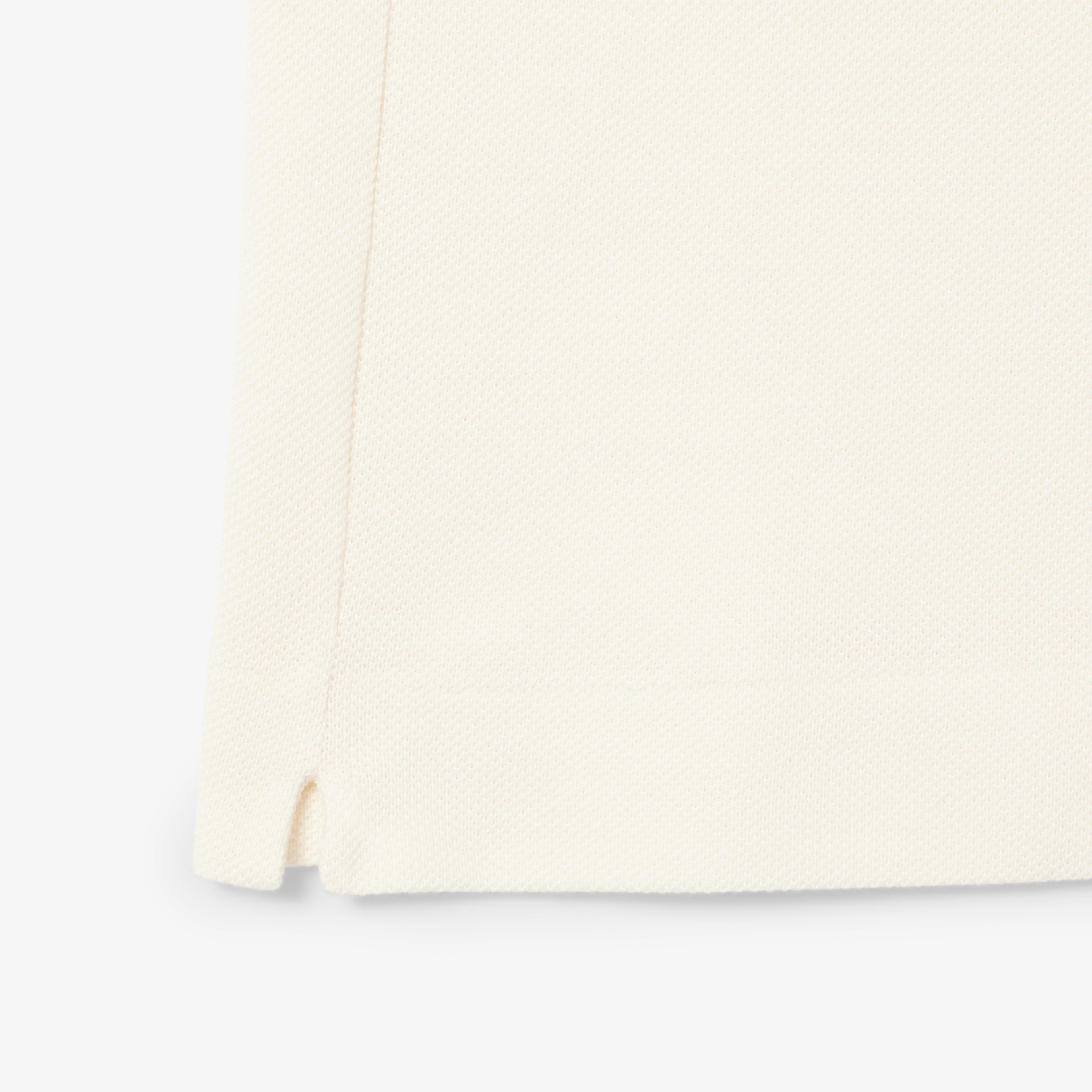 Erkek Classic Fit Çizgili Krem Polo