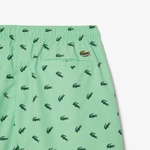 Crocodile Print Swim Trunks