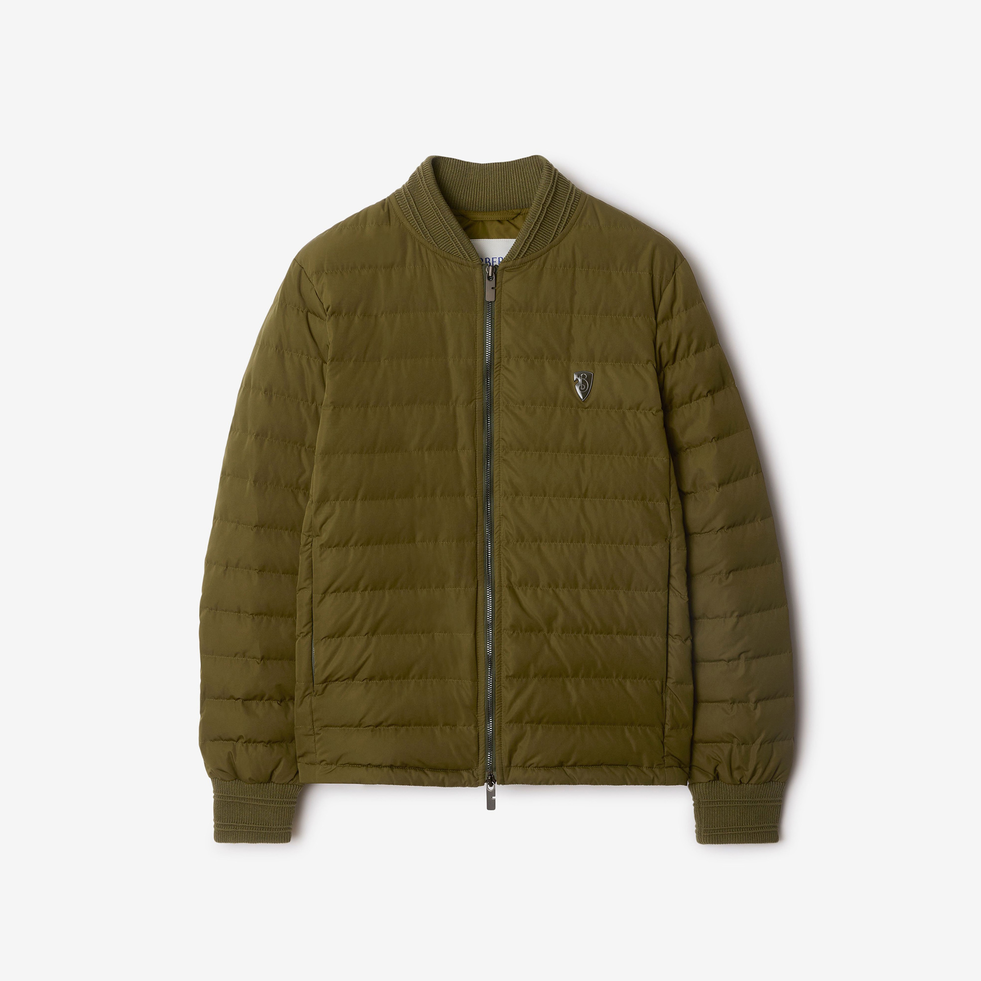 Burberry Tec Puffer Erkek Yeşil Mont