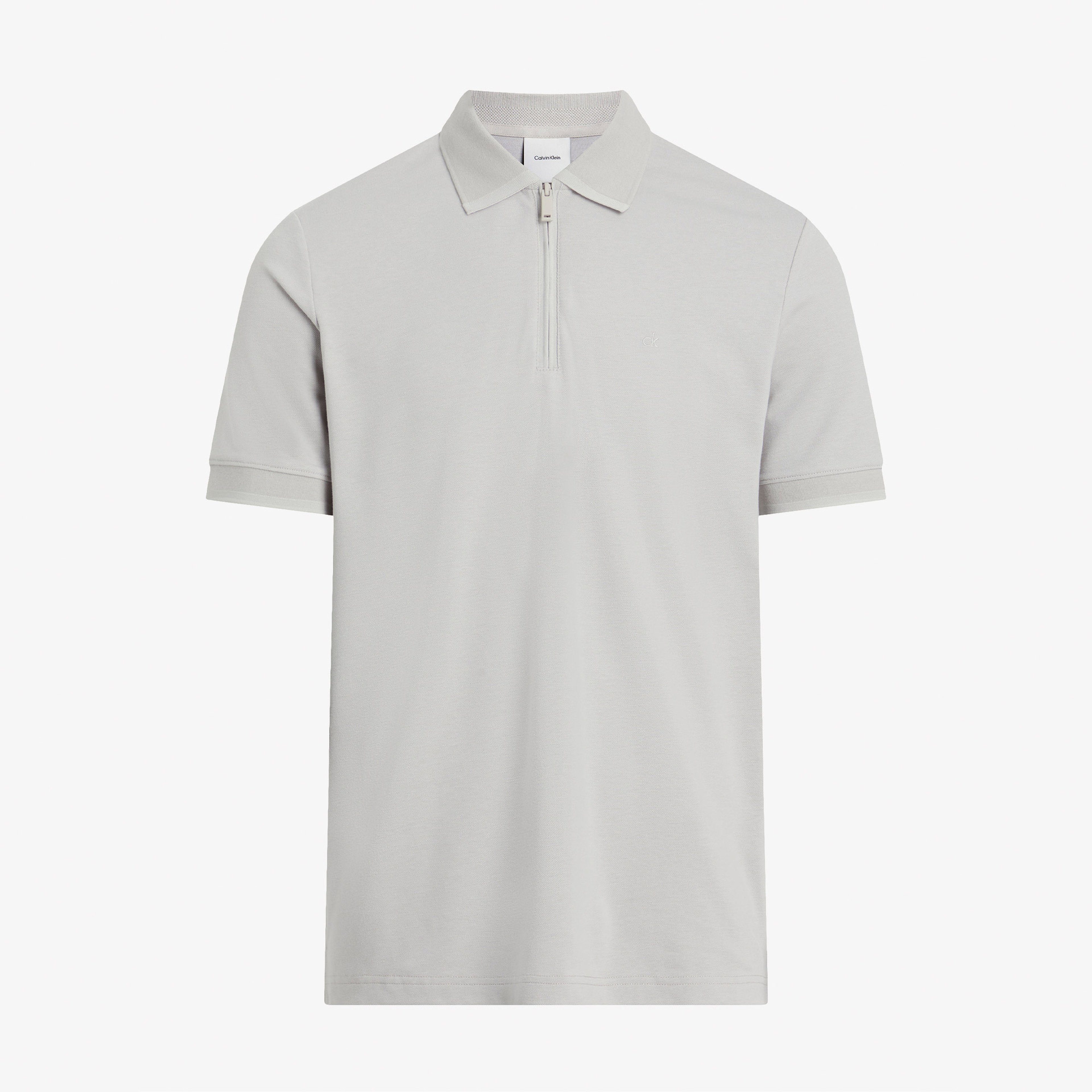 Calvin Klein Erkek Gri Polo