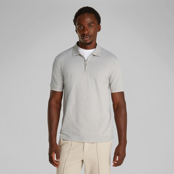 Calvin Klein Erkek Gri Polo