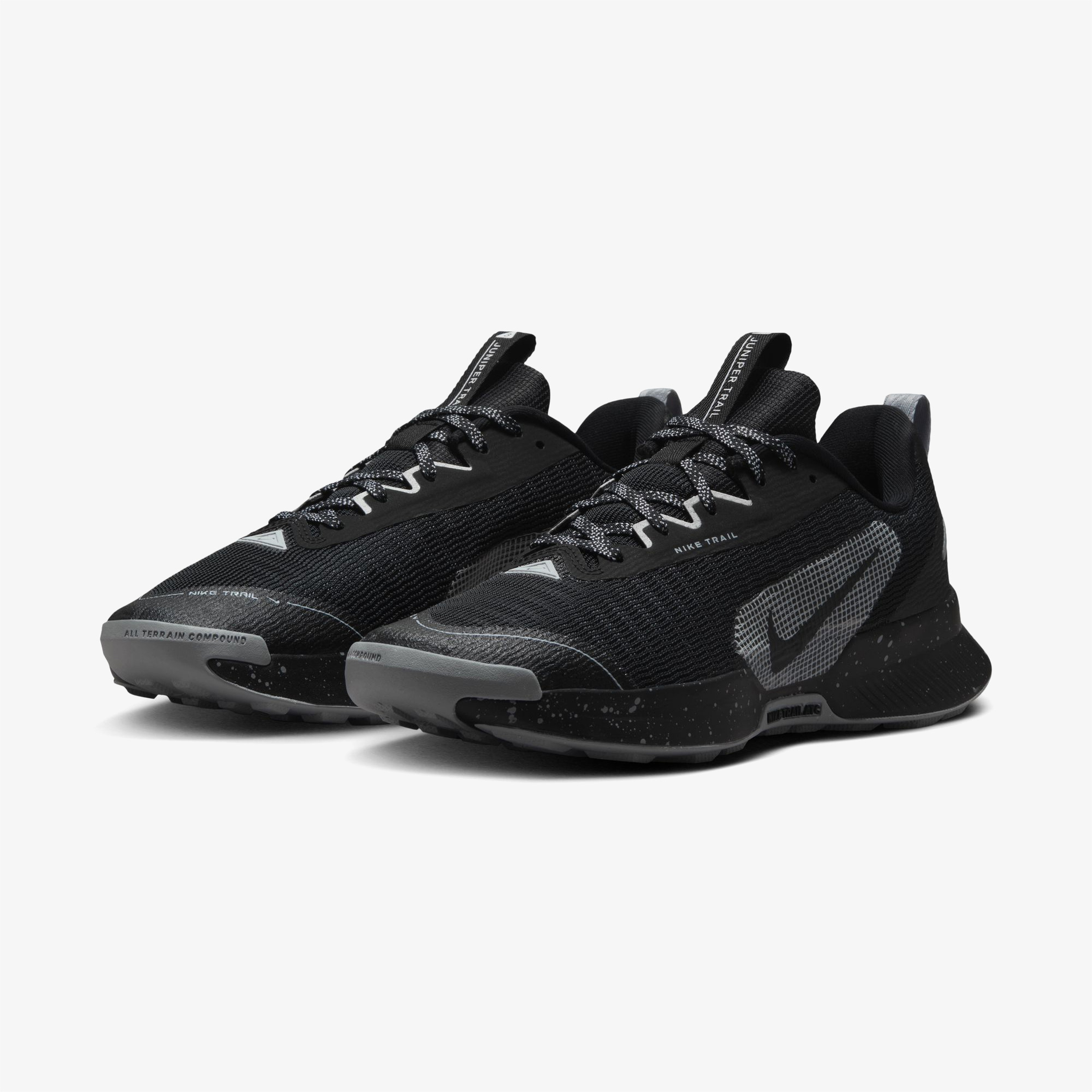 Nike Juniper Trail 3 Kadın Siyah Koşu Ayakkabısı