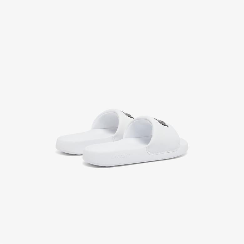 Lacoste Croco 1.0 Çocuk Beyaz Terlik